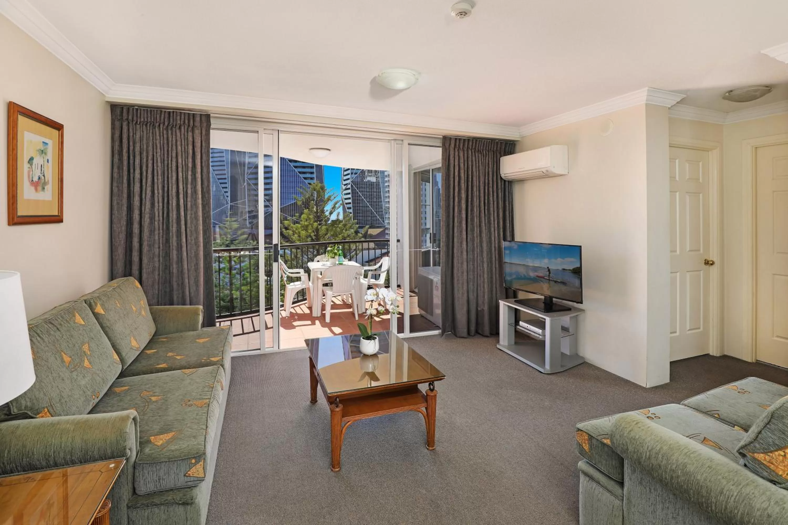 Living room in Marrakesh Apartments