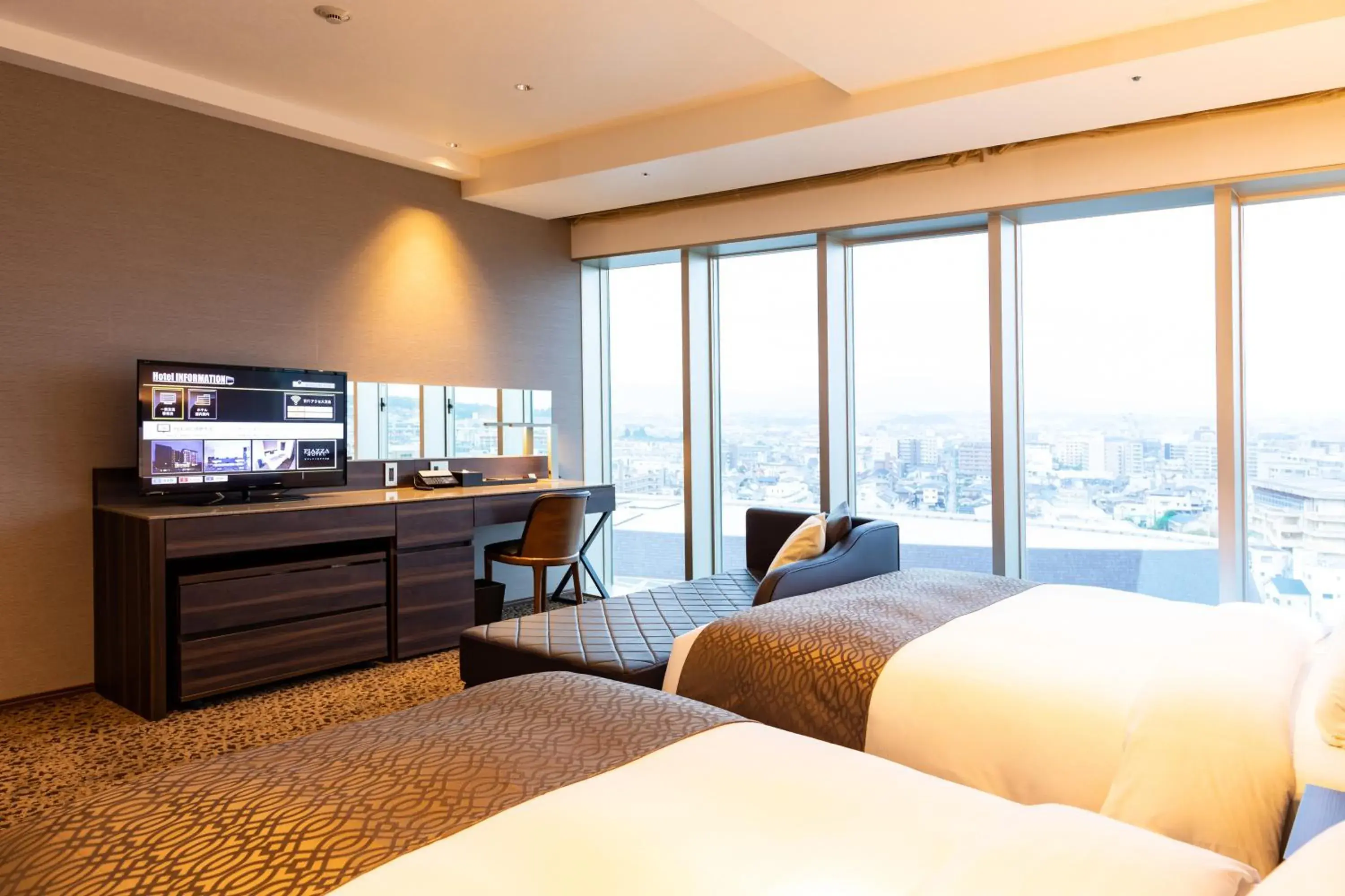 Superior View Twin - single occupancy in Piazza Hotel Nara Superior View Twin - single occupancy in Piazza Hotel Nara