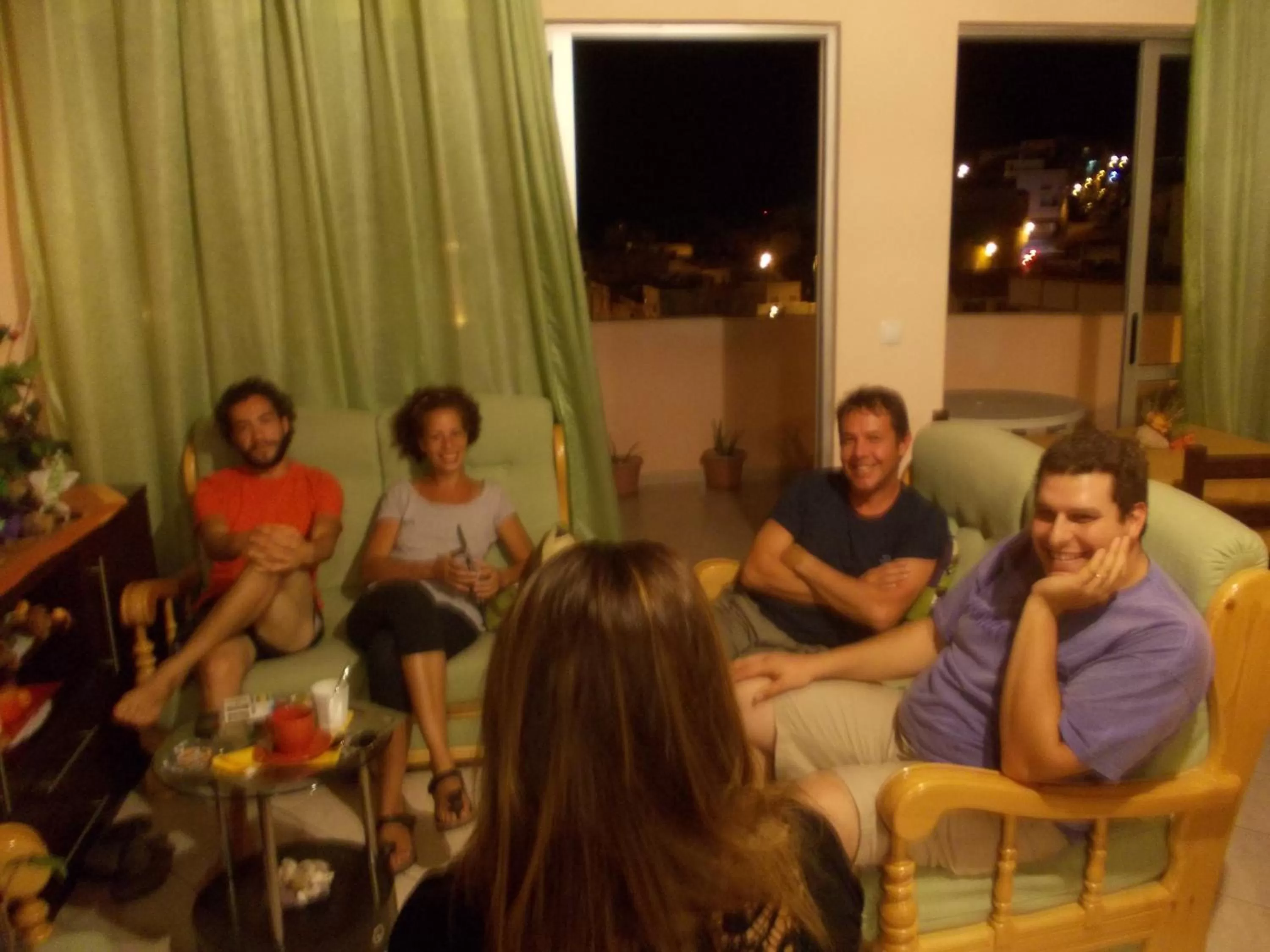 group of guests in Casa Comba