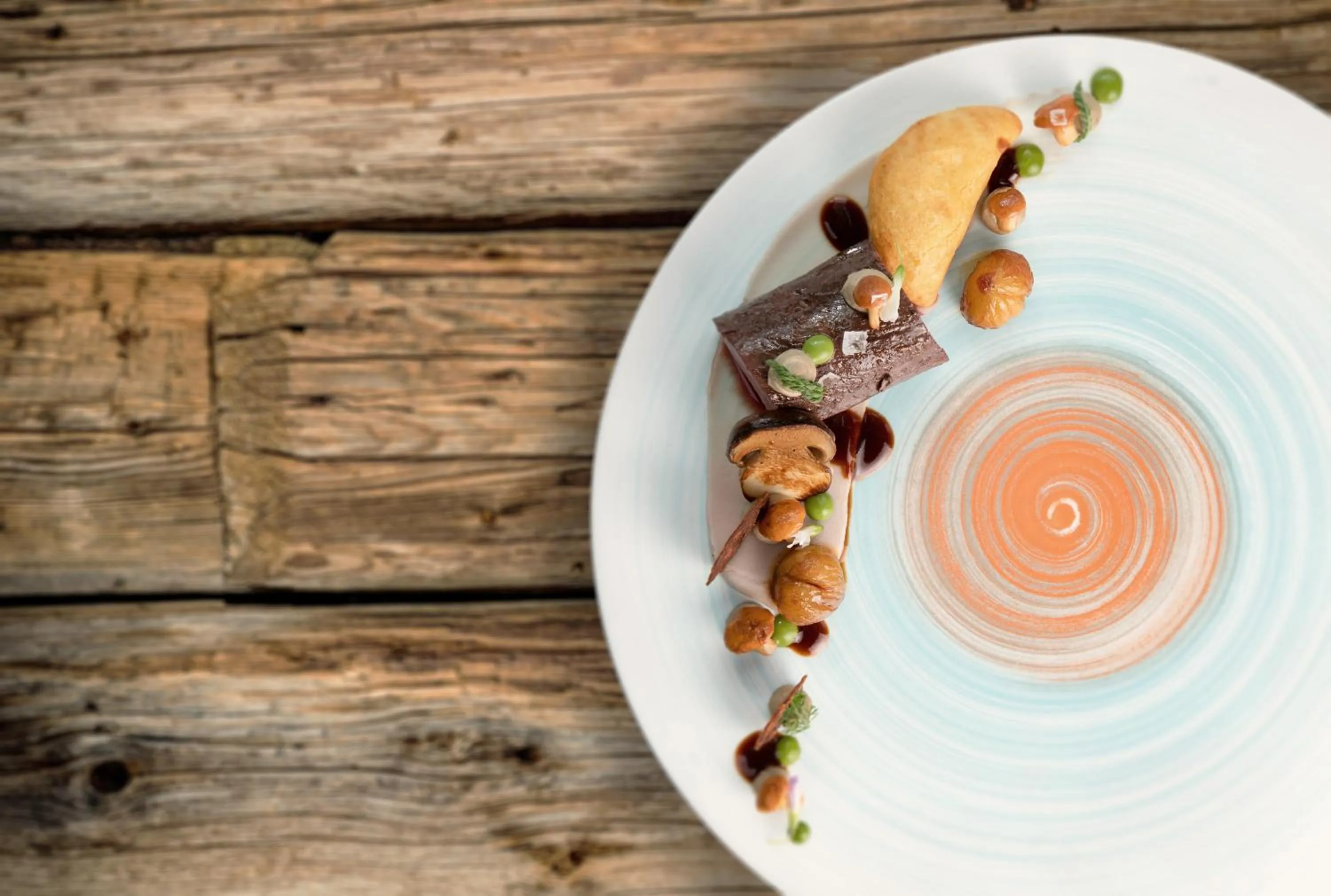 Food in ALPIANA - green luxury Dolce Vita Hotel