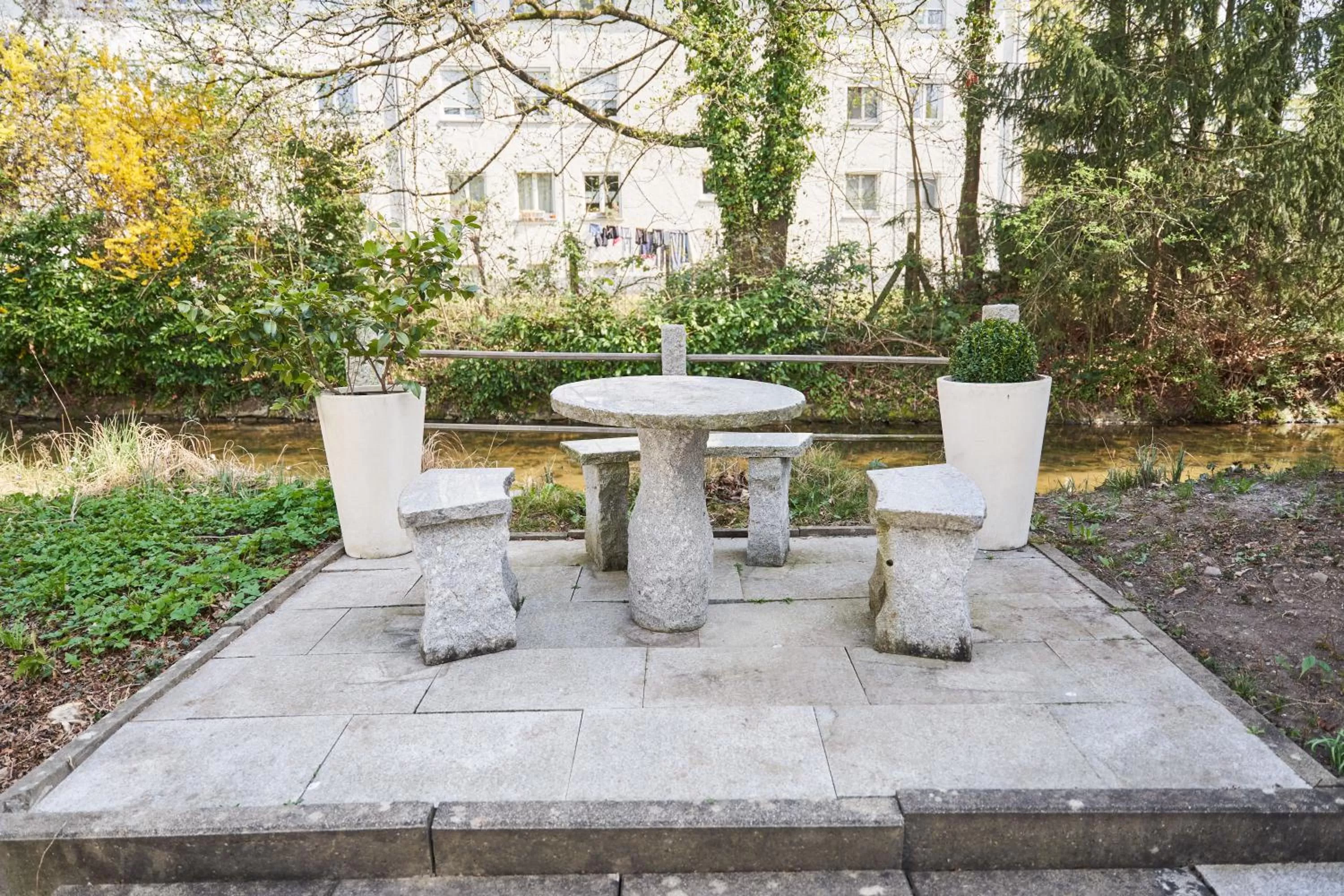 Patio in Greenhome Lörrach -Ihre Unterkunft im 3-Ländereck-