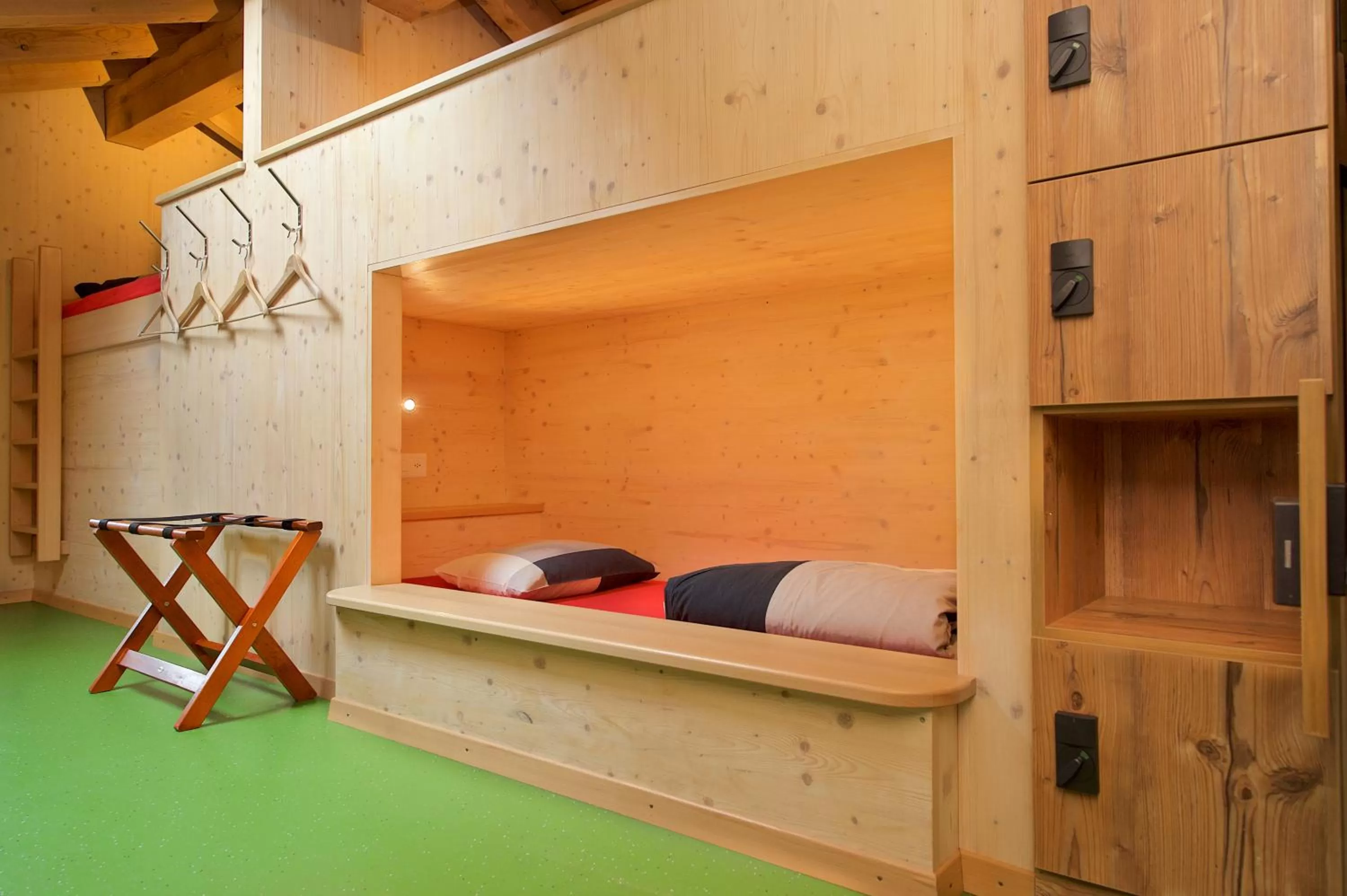 Bed in Hotel Bahnhof