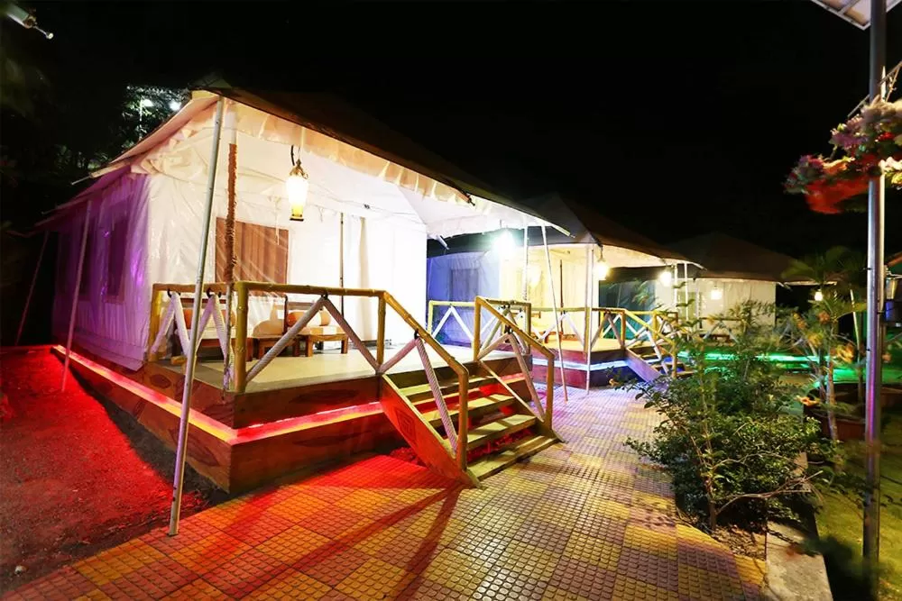 Bedroom in Vedi Farm A Mountain Resort