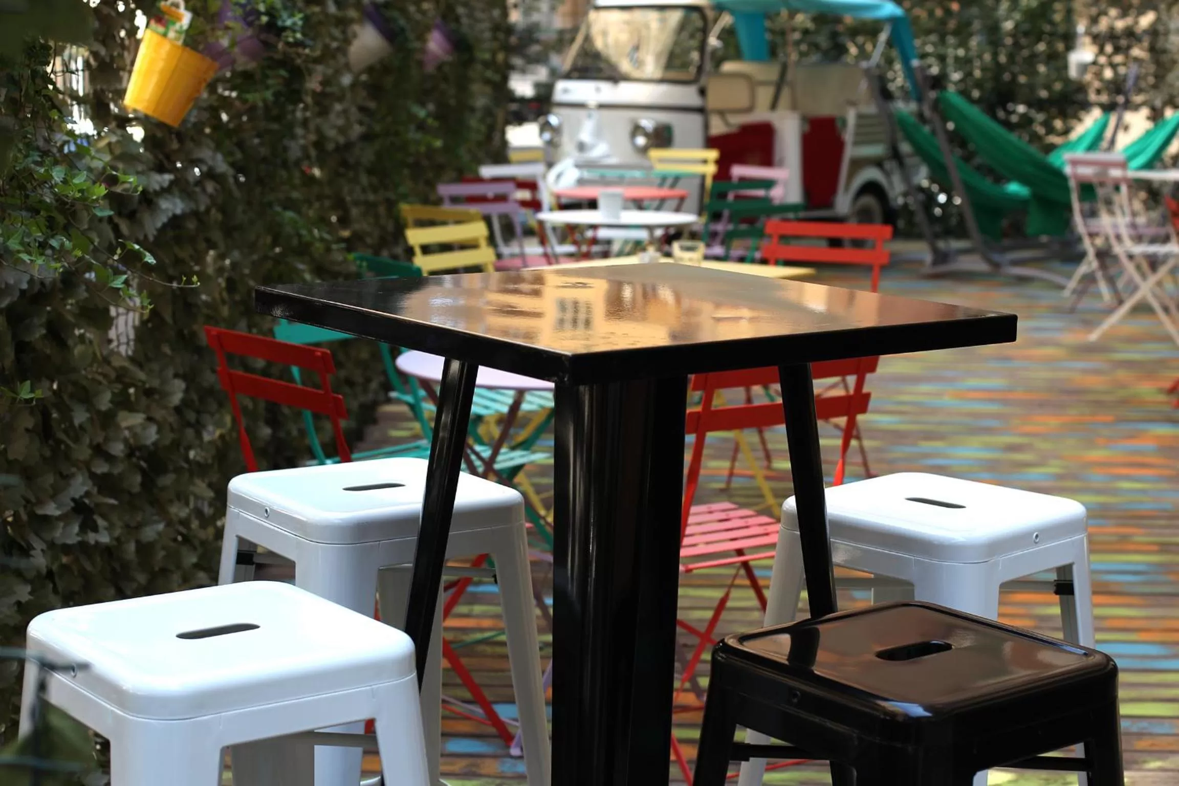 Garden in Hostel Trastevere