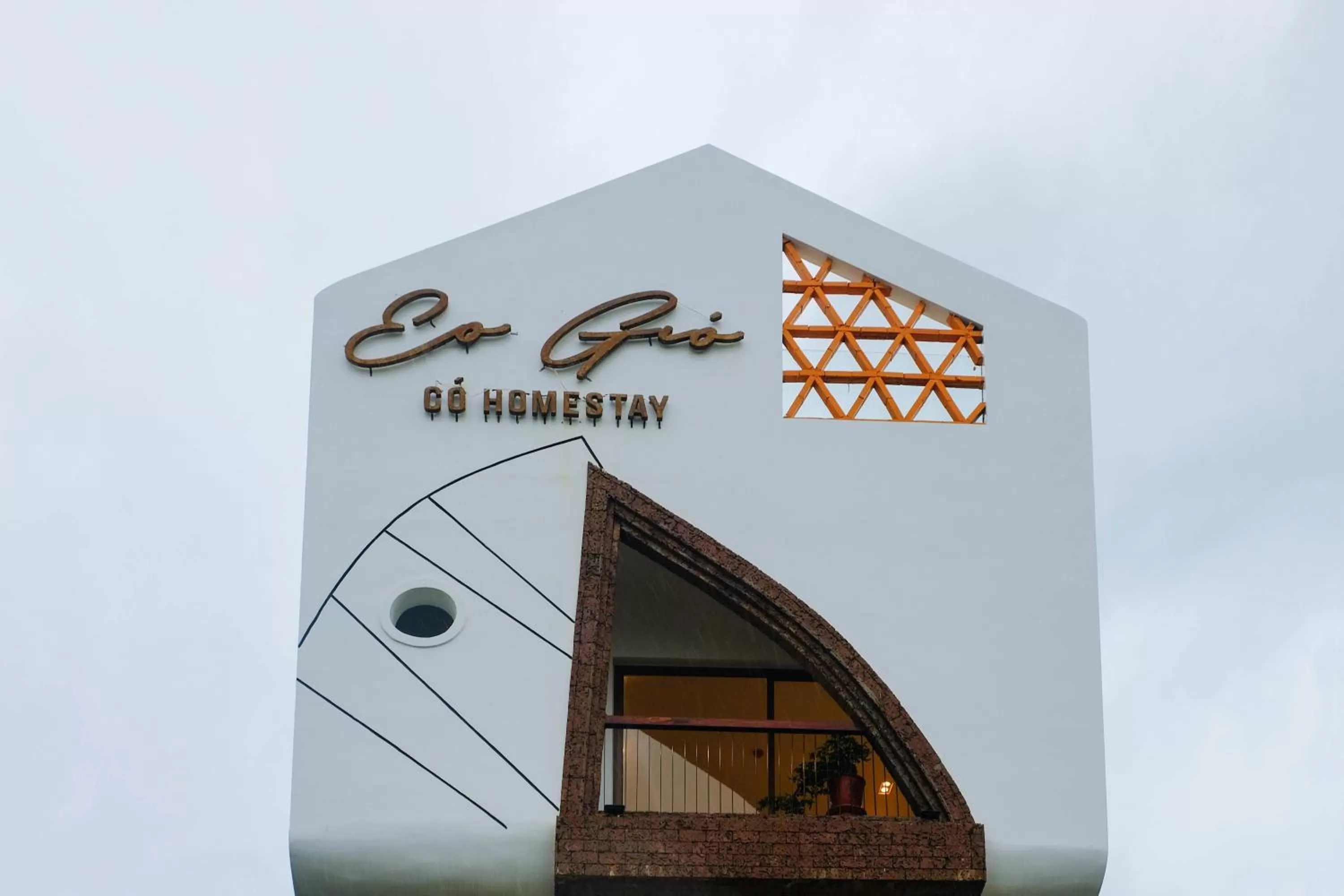 Logo/Certificate/Sign, Property Building in Eo Gió Có Homestay