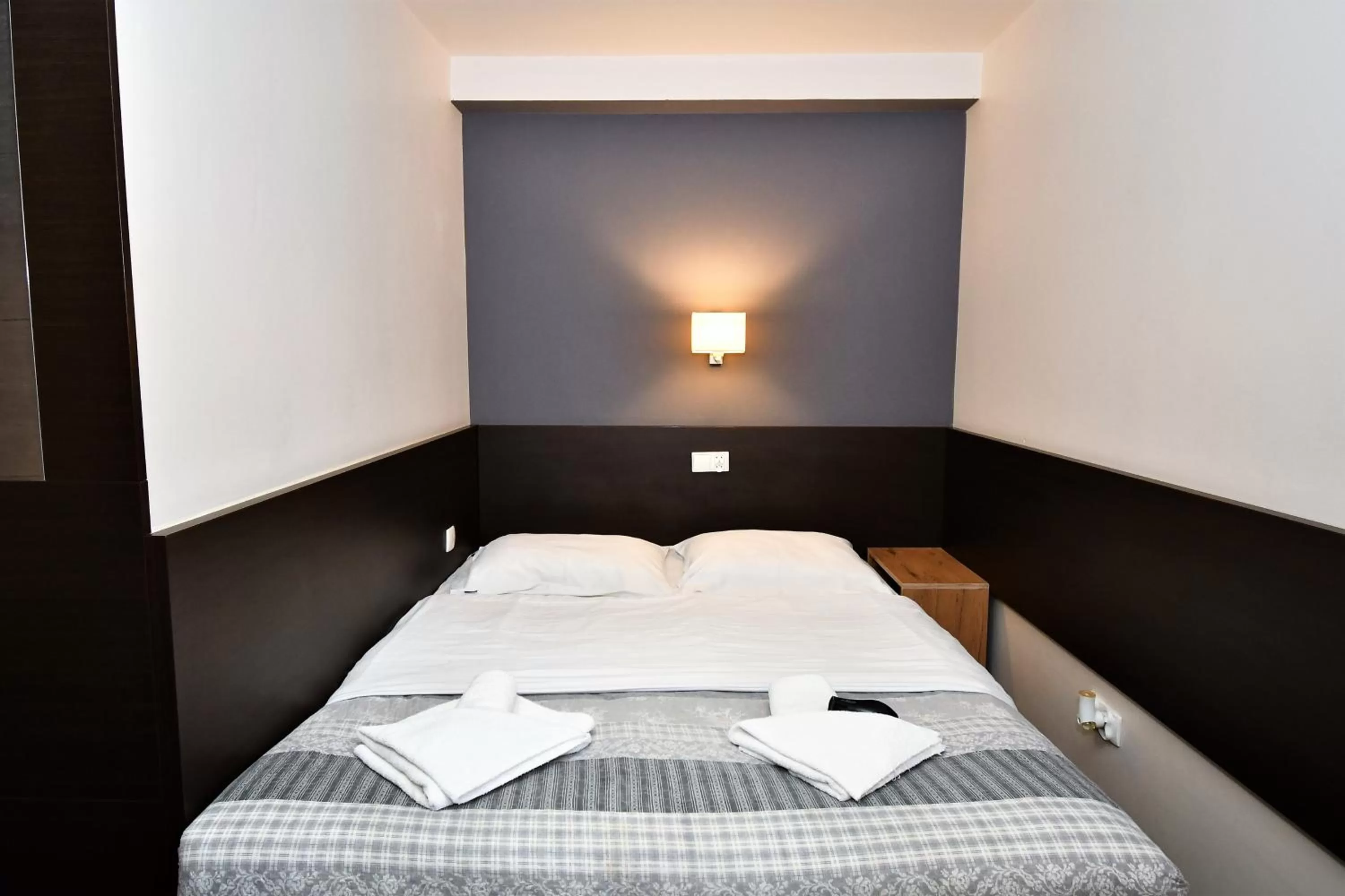 Bed in Sleepinn Gdansk Airport