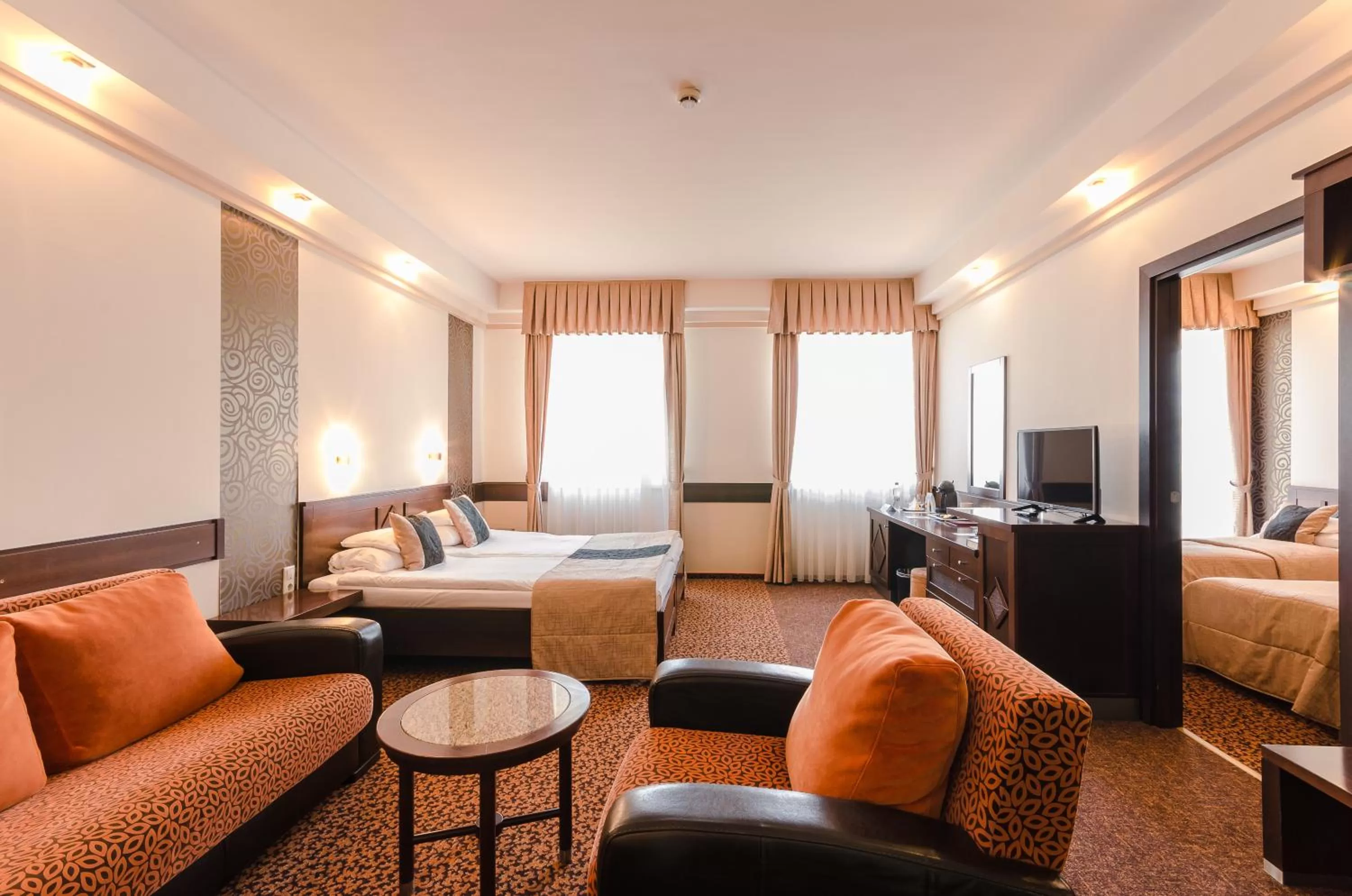 Photo of the whole room, Bed in Hunguest Hotel Apollo