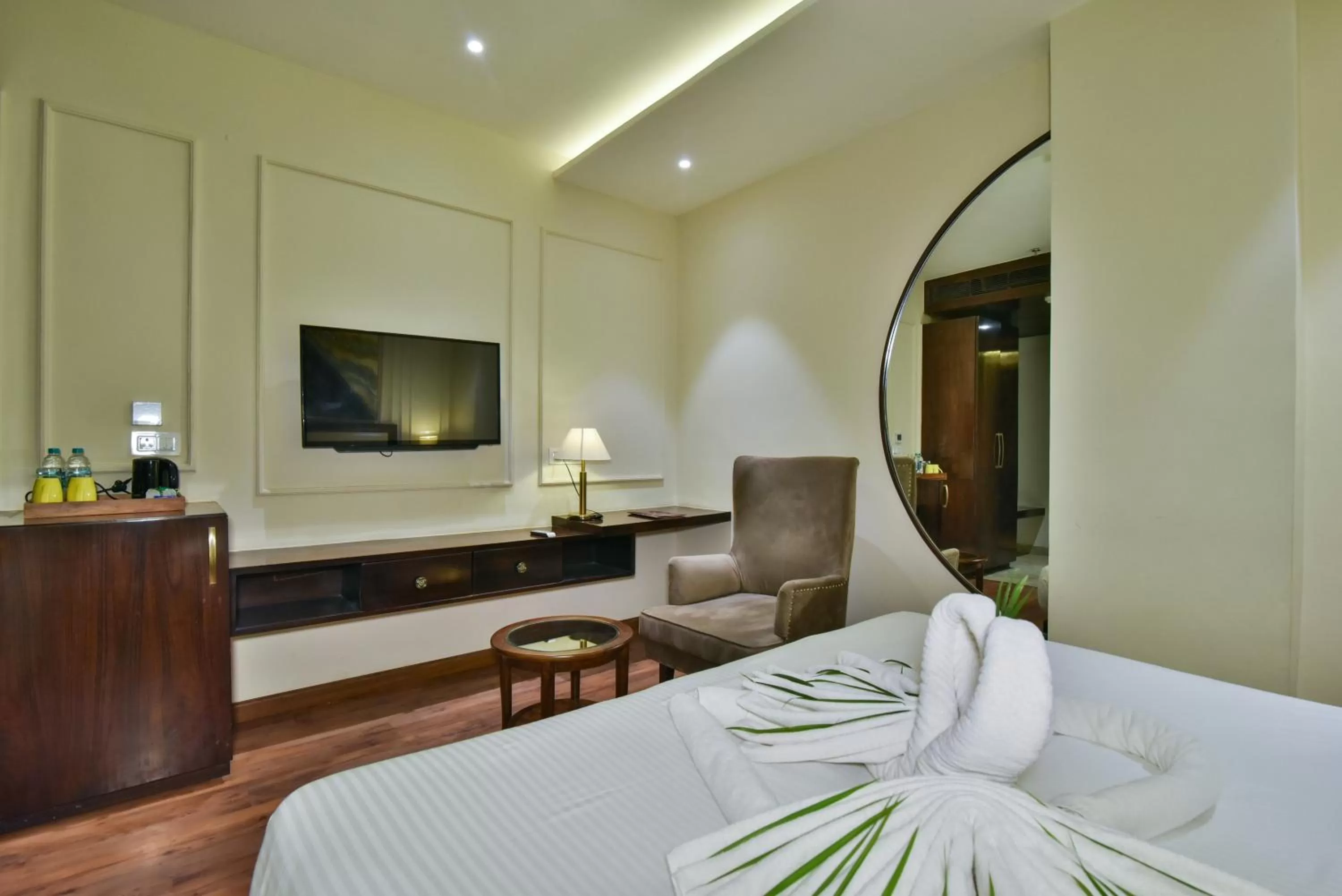 Photo of the whole room, Bed in Hotel BR Grand -Near Golden Temple