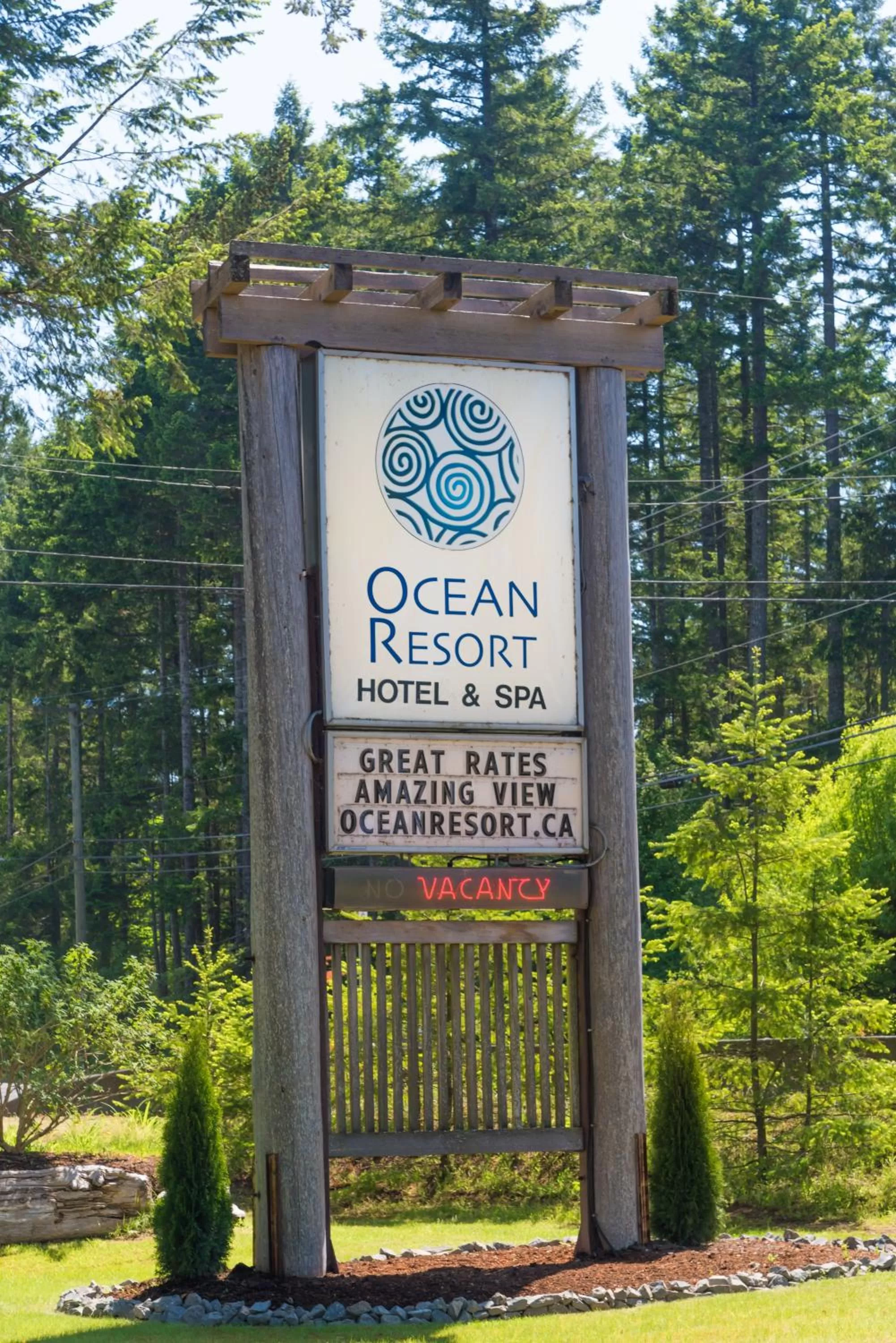 Property logo or sign in Ocean Resort