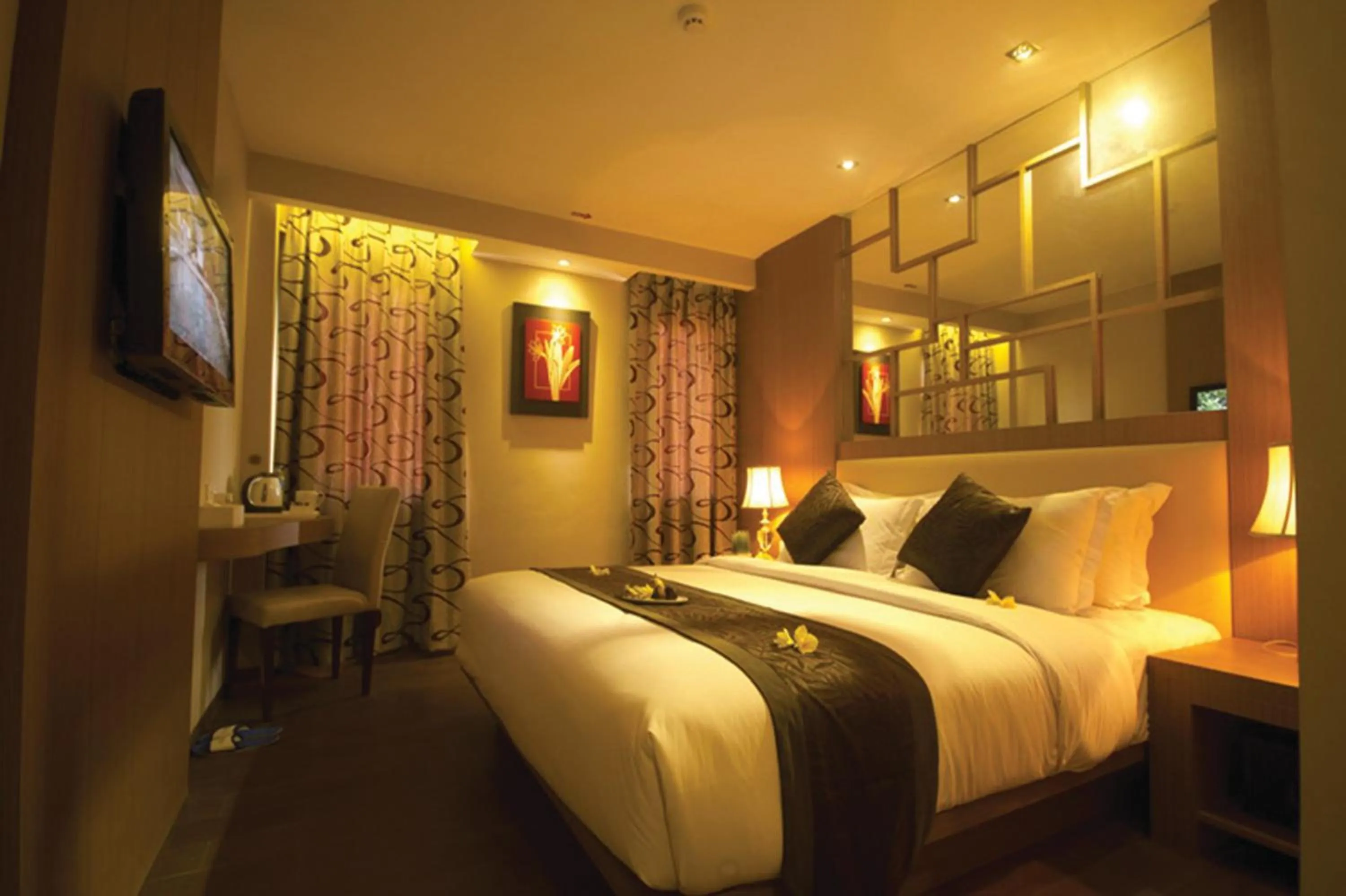 Bed in Serela Kuta by KAGUM Hotels