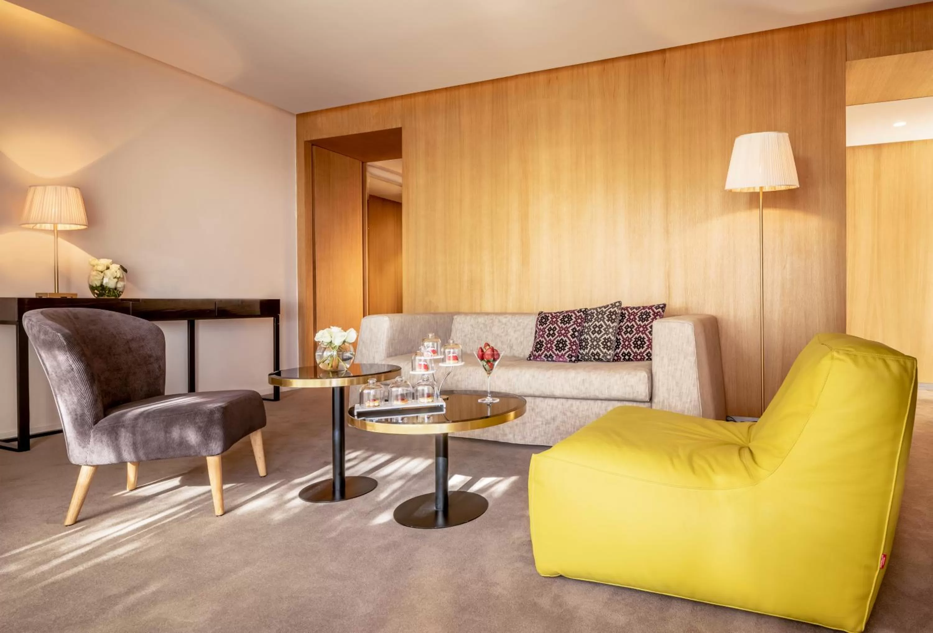Living room in Sofitel Marrakech Lounge and Spa