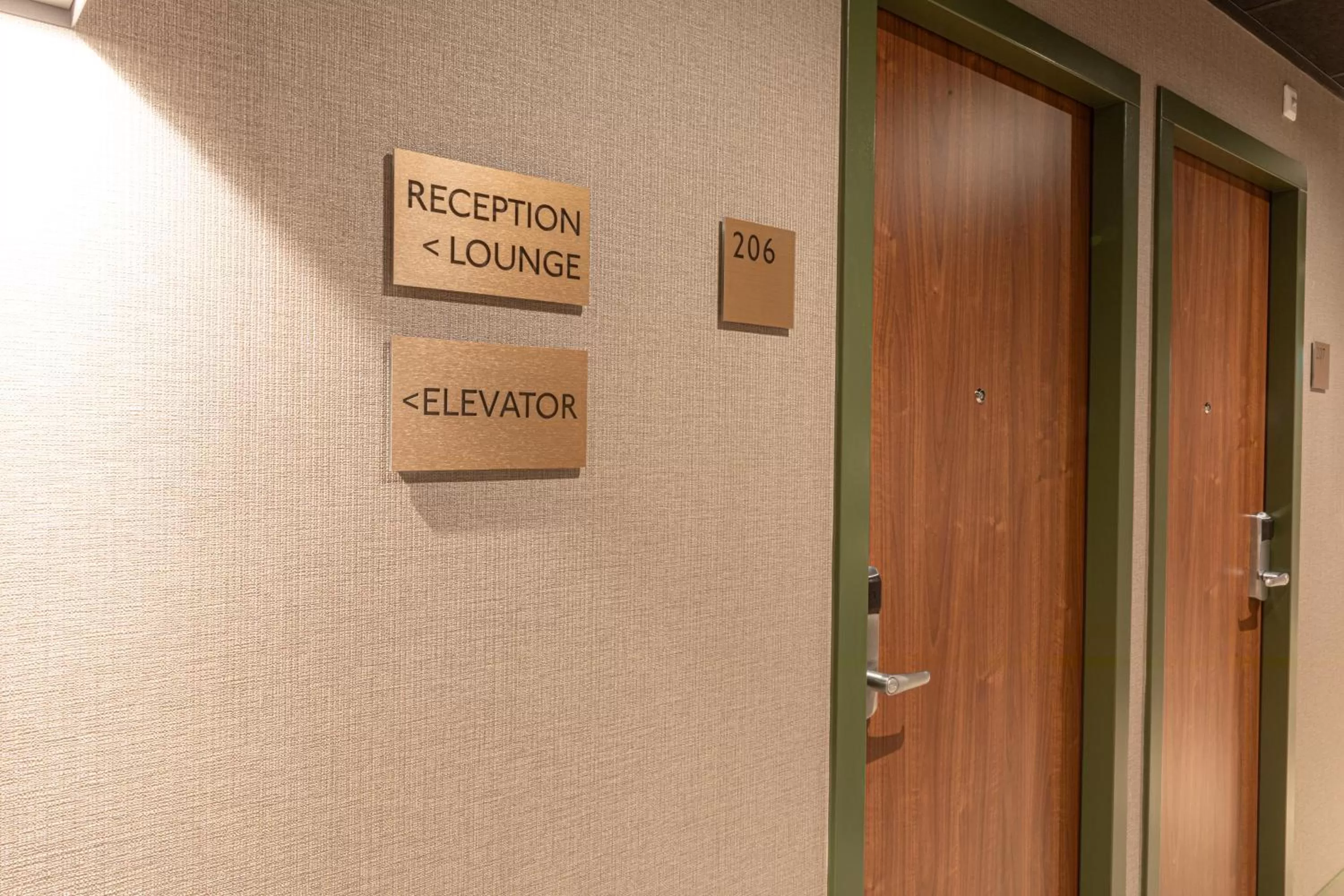 Text overlay in Distrikt Hotels Amsterdam Zaandam