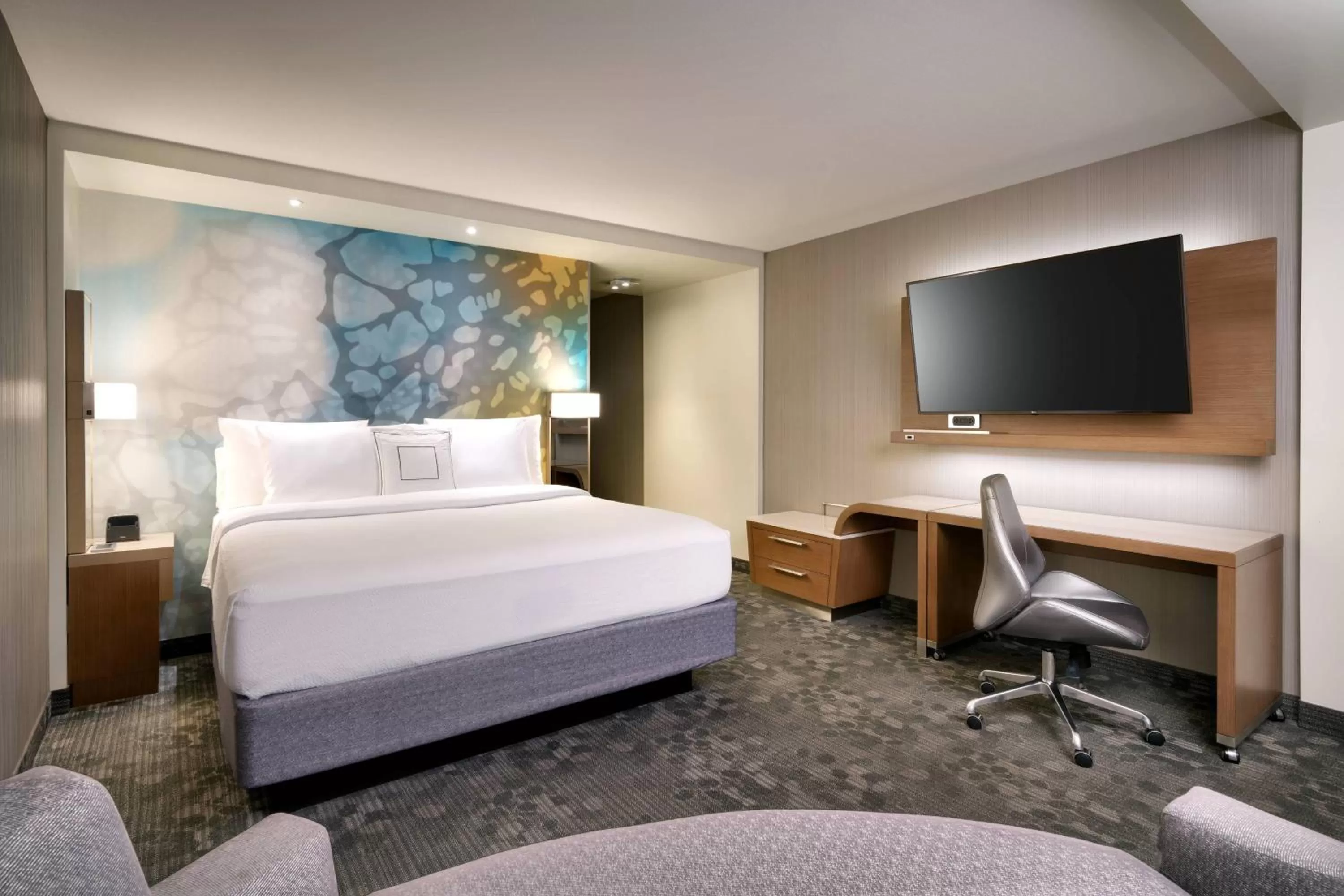 King Room with Sofa Bed - Hearing Accessible in Courtyard by Marriott Cedar City
