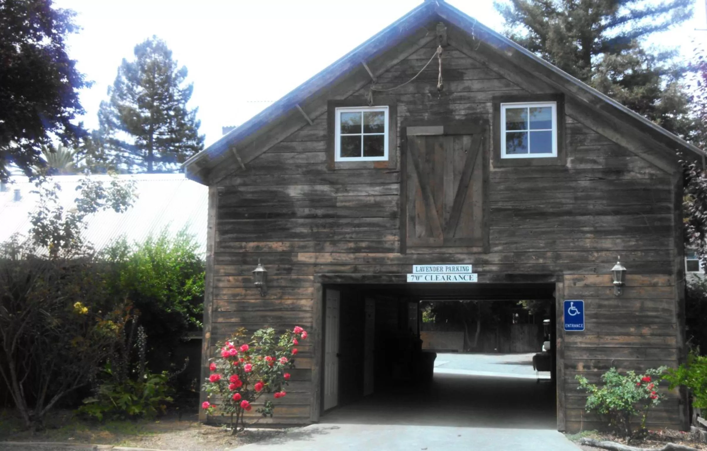 Property building in Lavender, A Four Sisters Inn