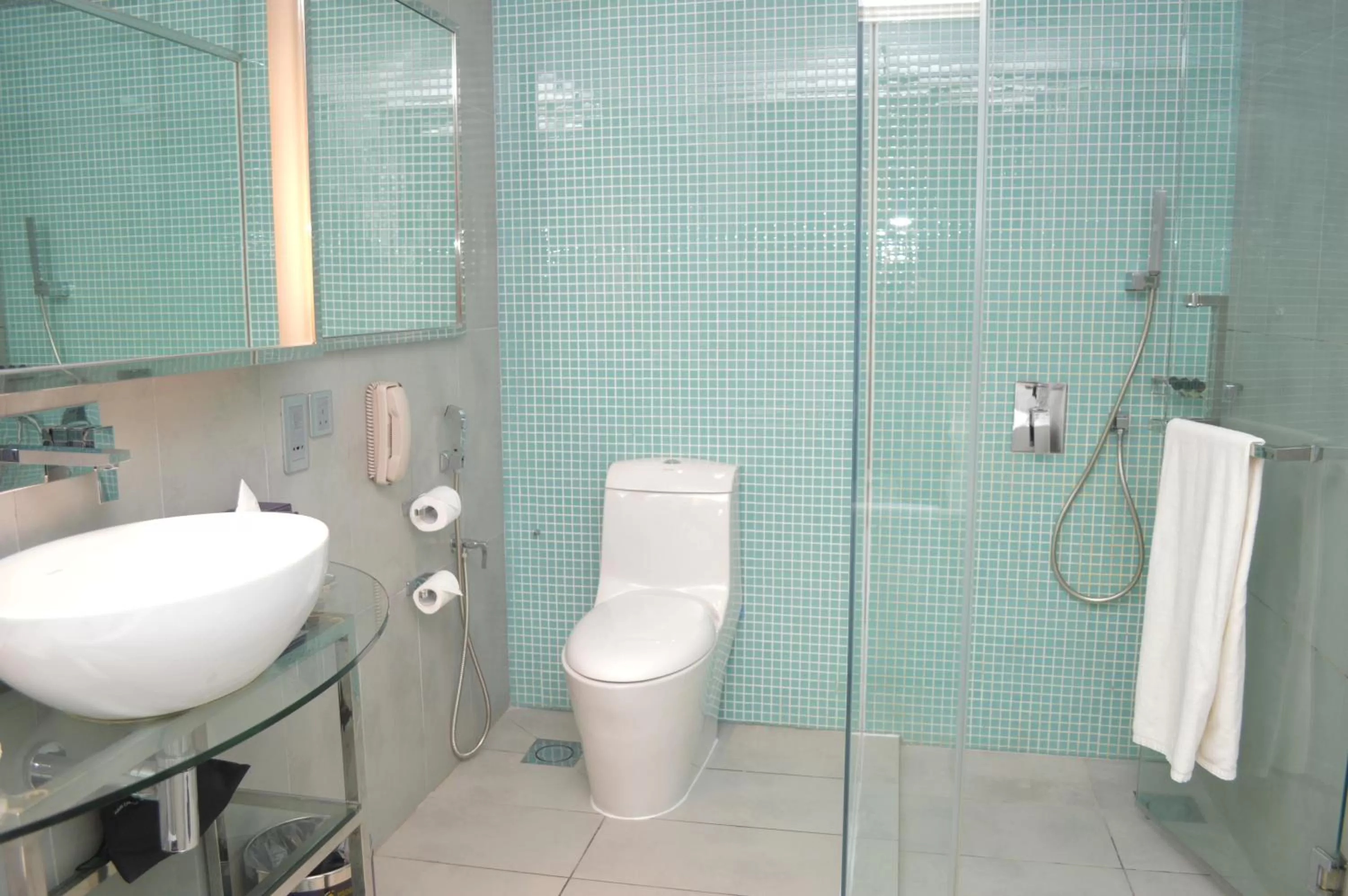 Toilet in Wyndham Grand Bangsar Kuala Lumpur