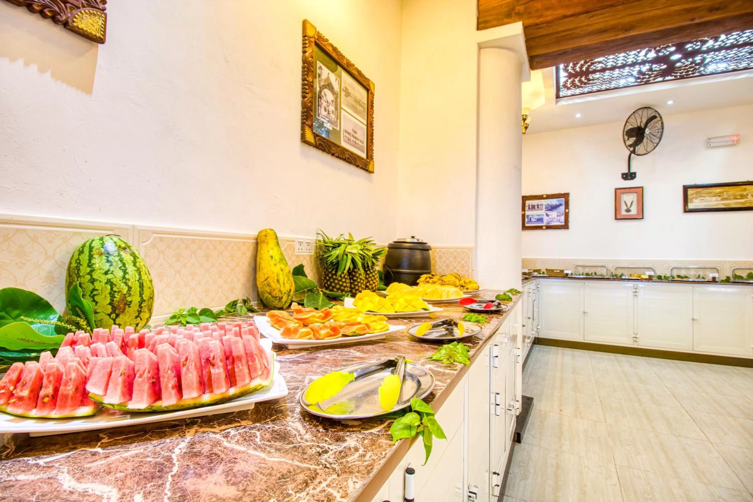 Food close-up in Tembo House Hotel