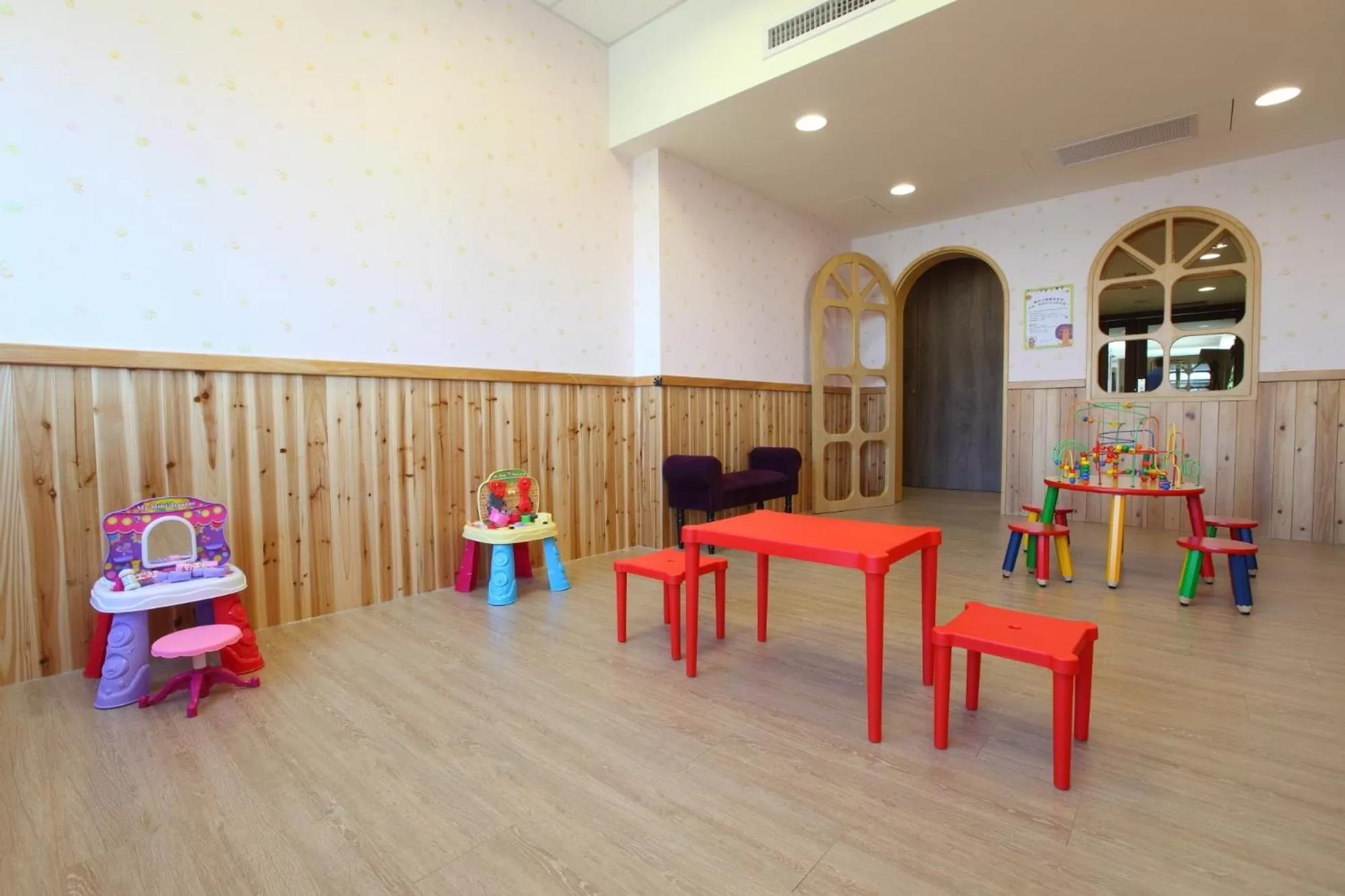 Children play ground in Chateau de Chine Hotel Hualien