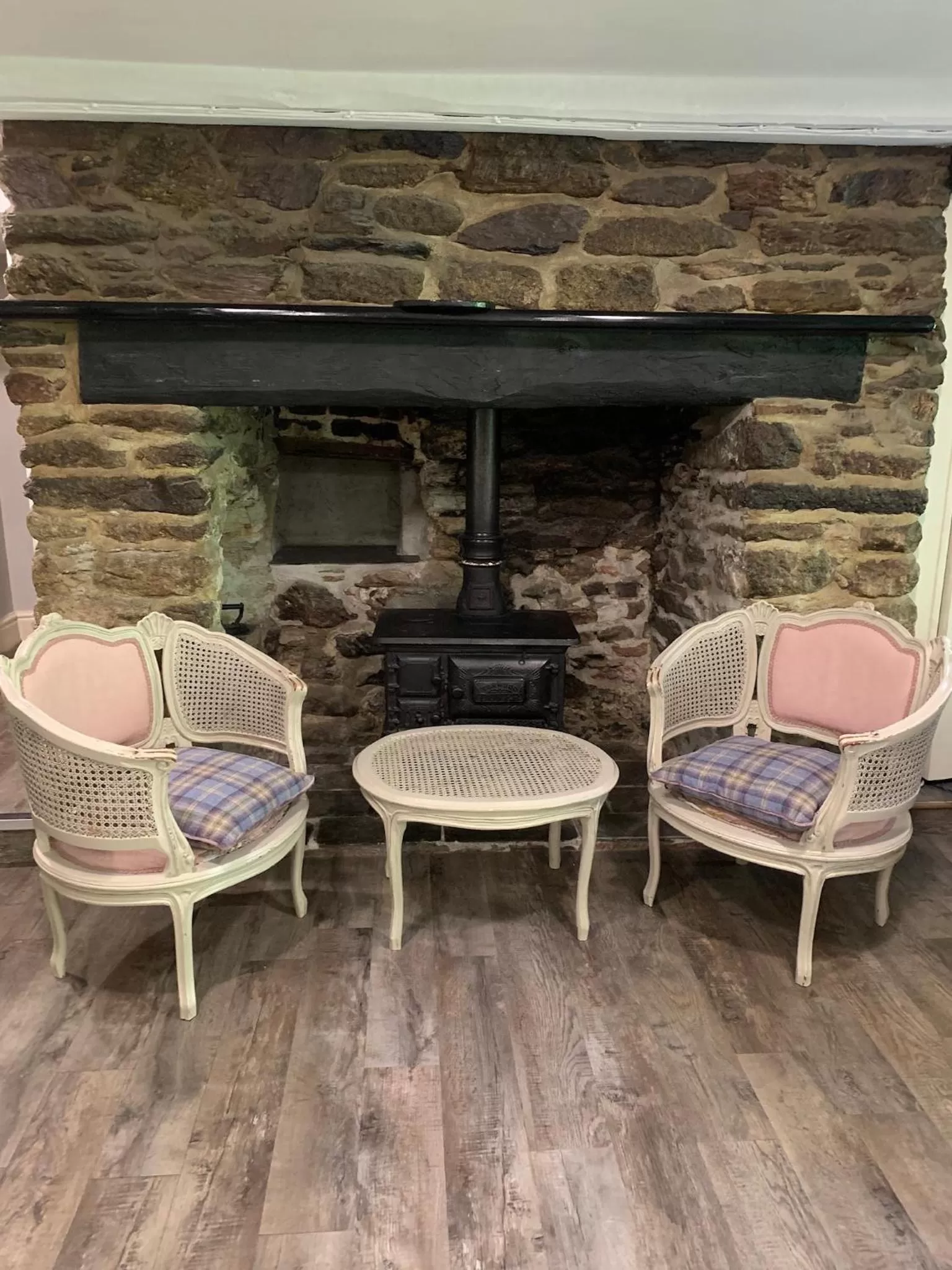 Communal lounge/ TV room in Boscundle Manor