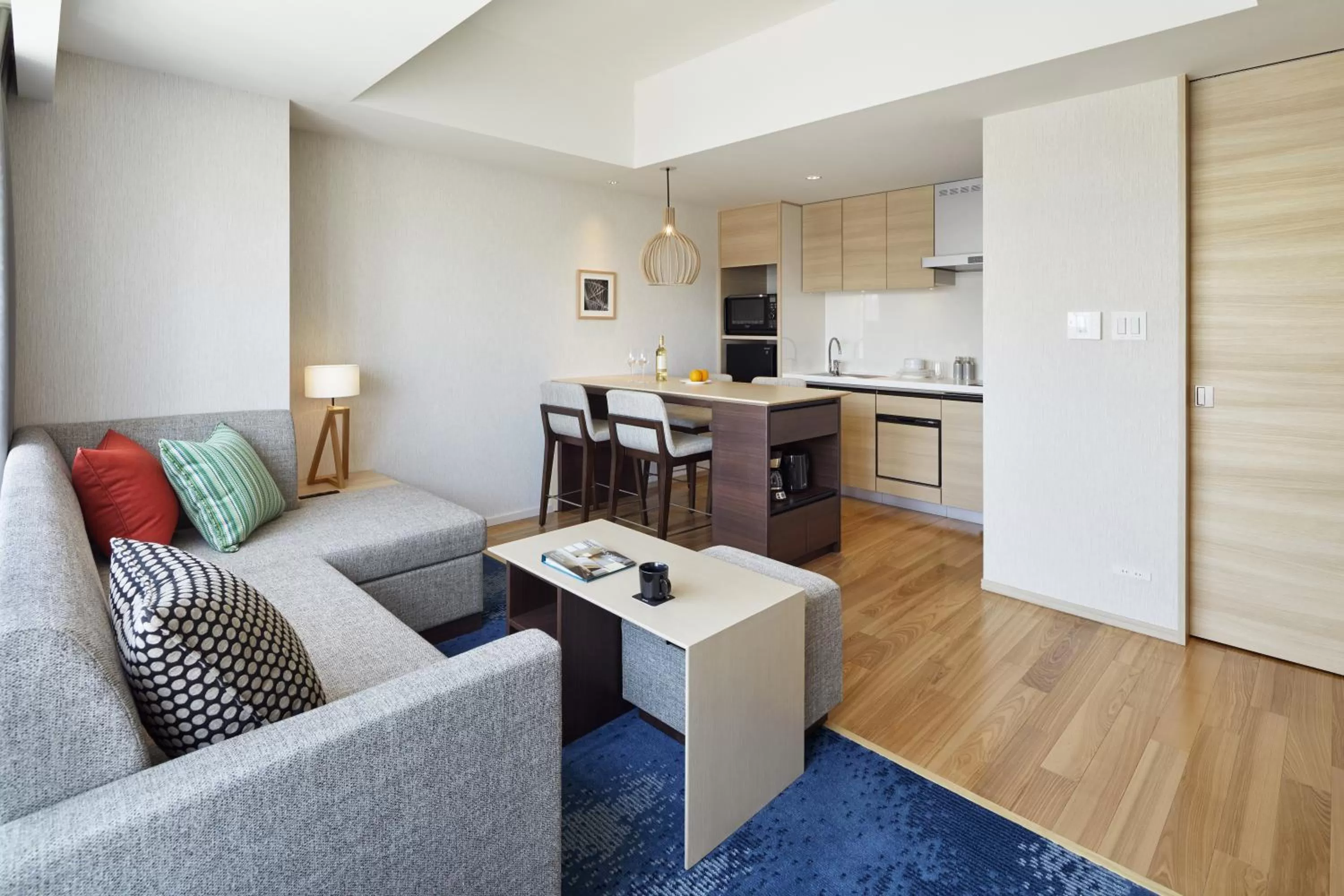 Photo of the whole room in Hyatt House Kanazawa