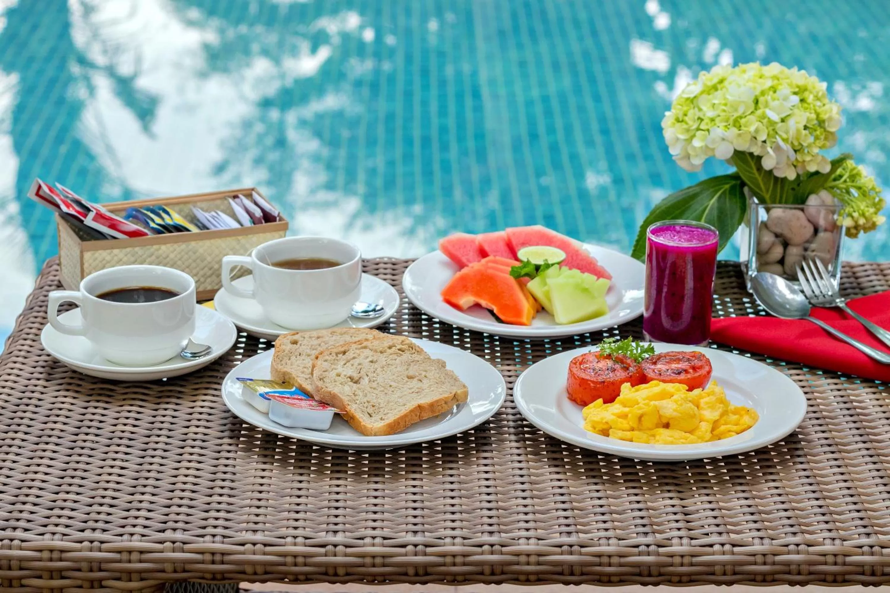 Food close-up in Canvas Escape Resort