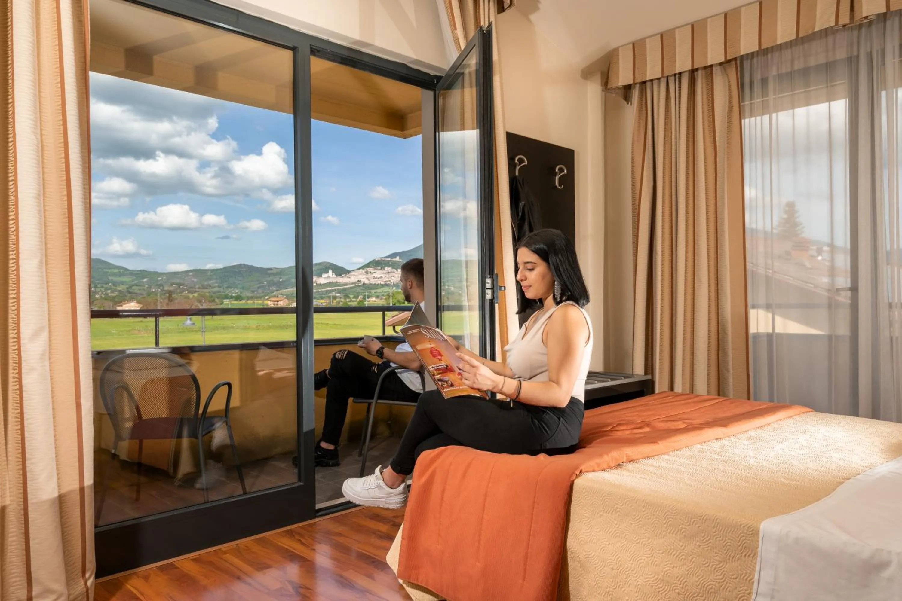 Bedroom in Hotel Cristallo di La Rosetta Srl