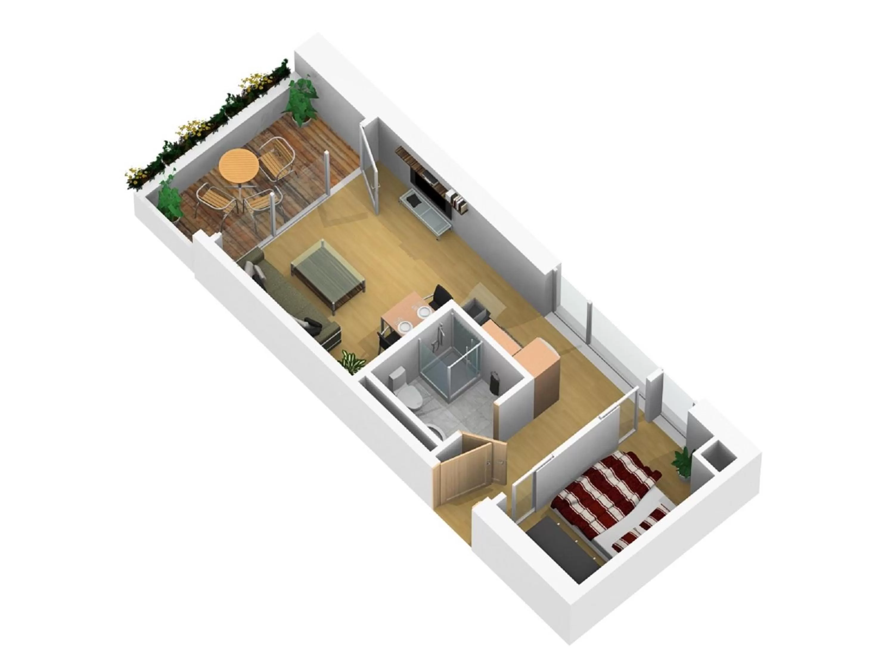 Other, Floor Plan in Private Living Apartments