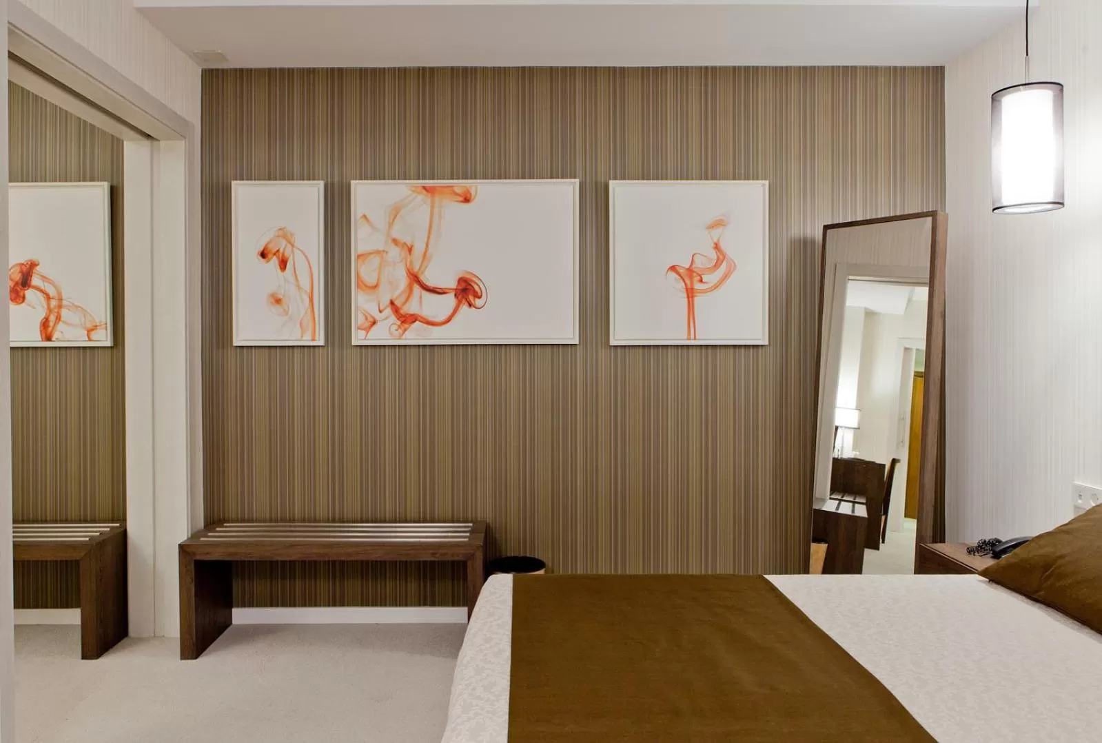 Bed in Hotel Liabeny