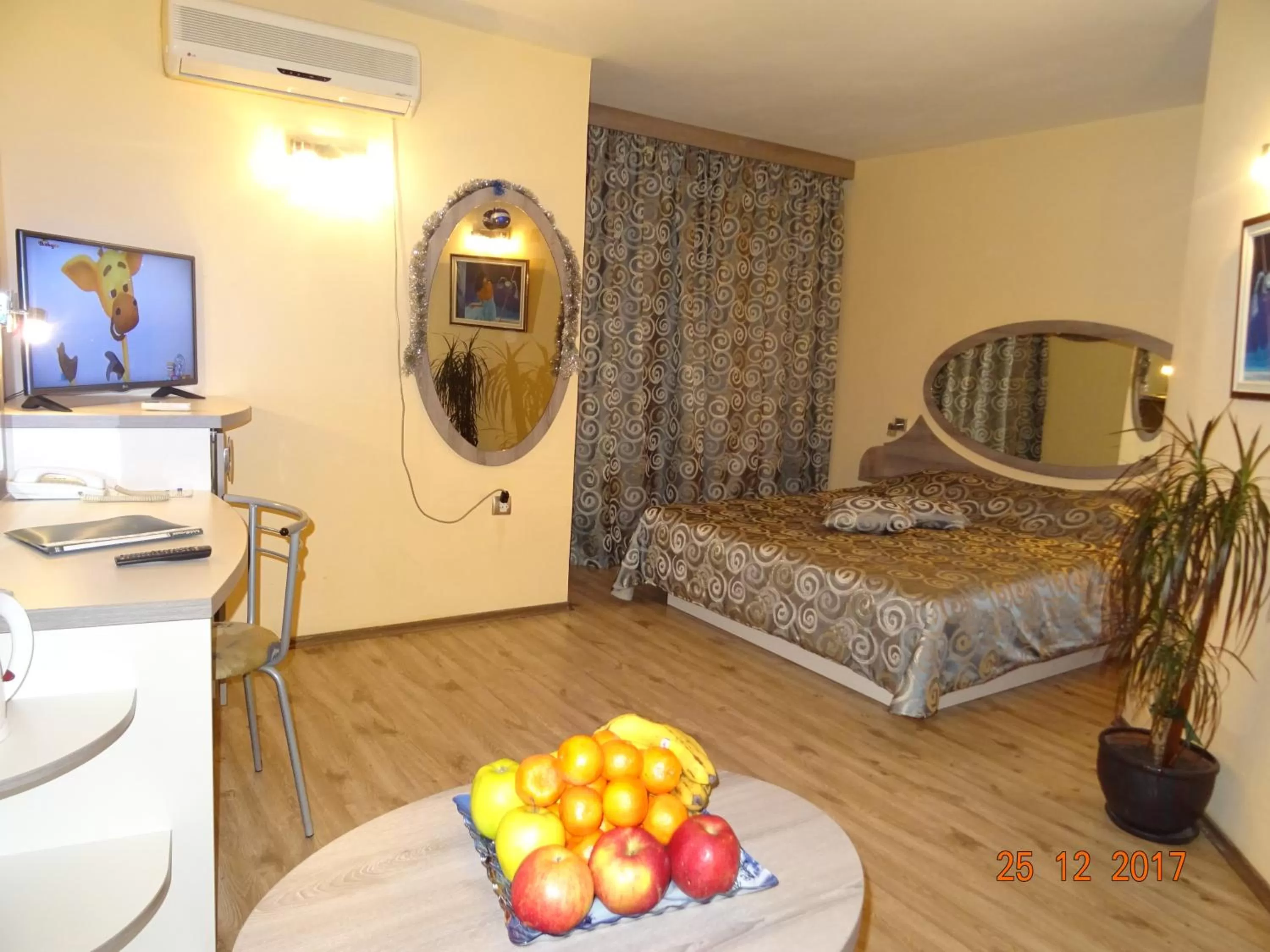 Photo of the whole room, Bed in Hotel Color