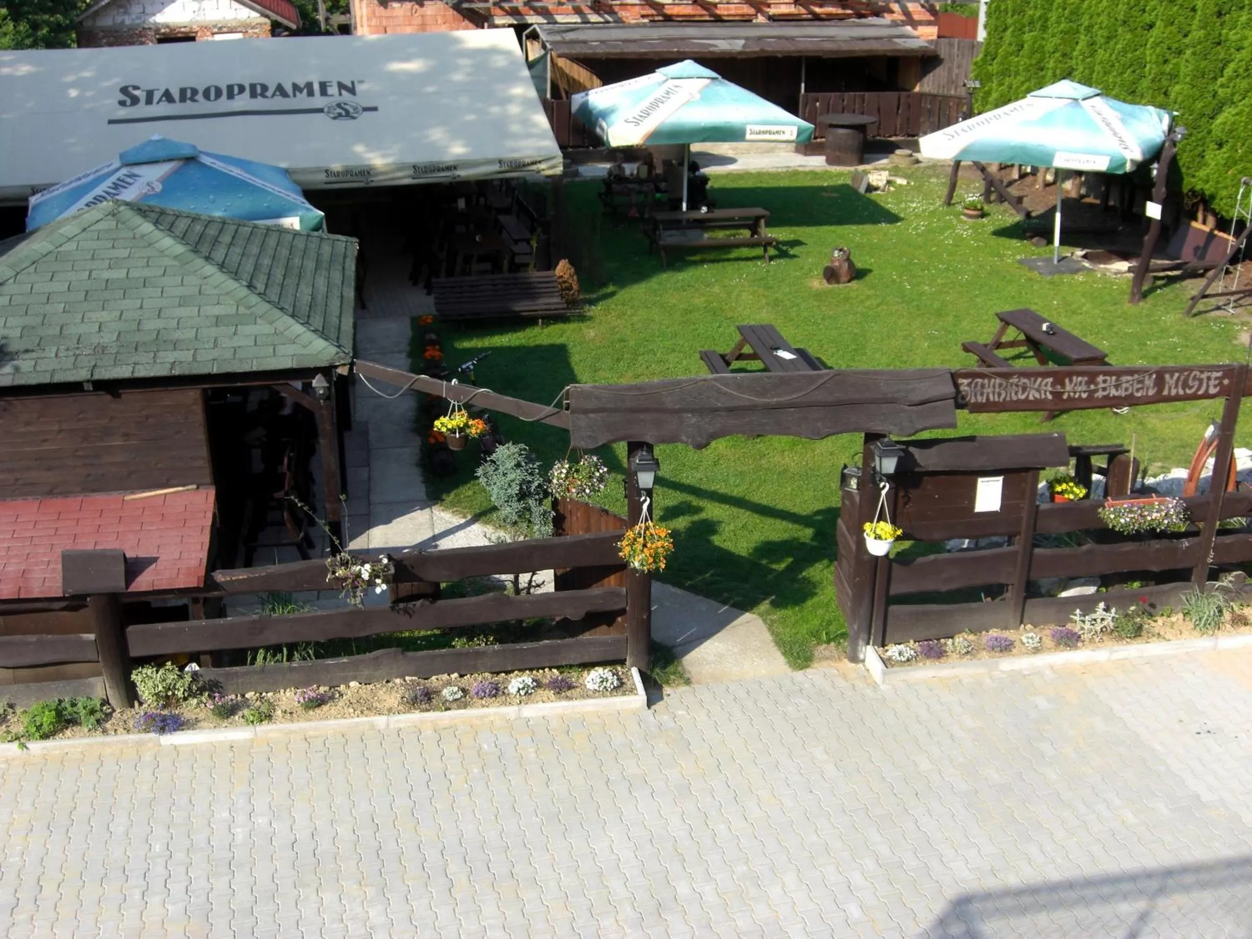 Property building, Bird's-eye View in U Dobrého Lva