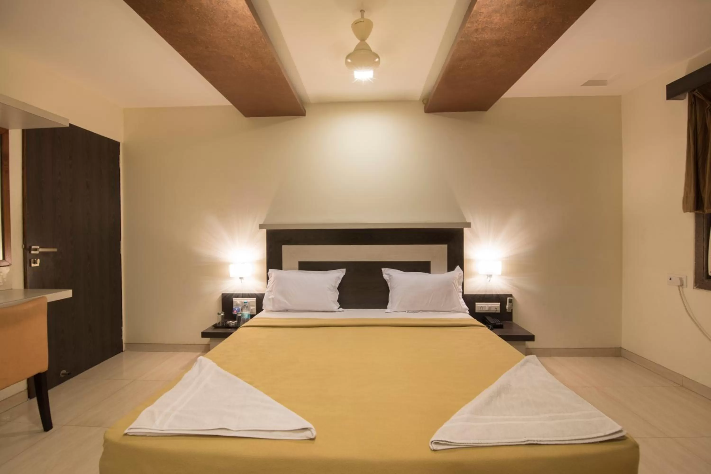 Photo of the whole room, Bed in Hotel Vaikunth By Adamo