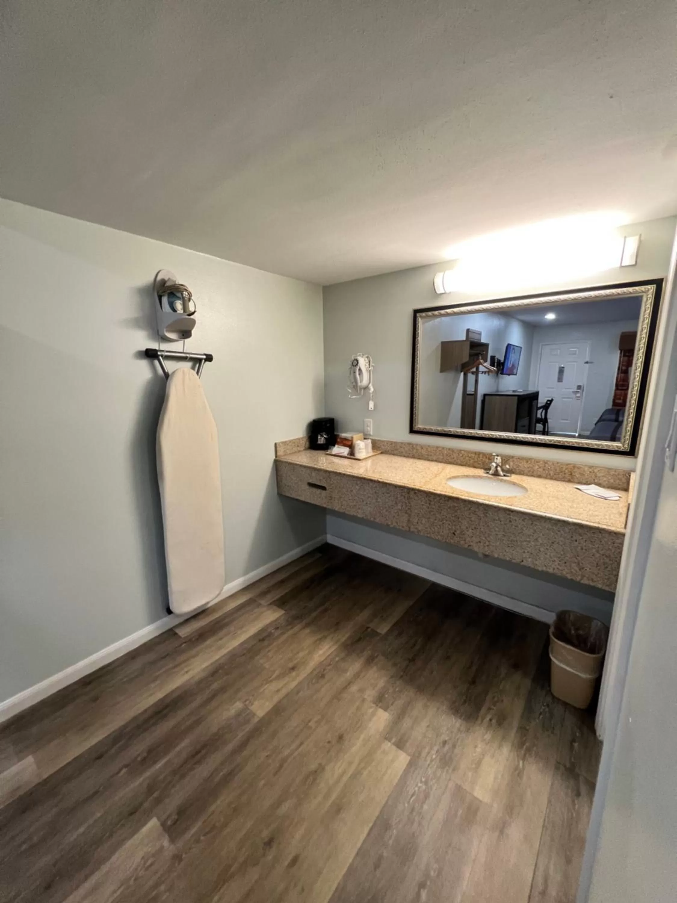 flat iron in Continental Inn and Suites Nacogdoches TX SFA University Downtown