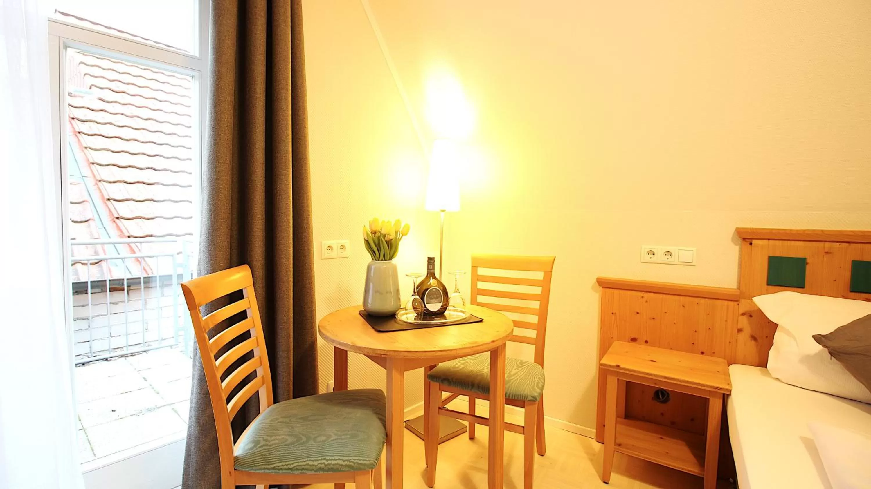 Bed in Aparthotel Alte Schmiede Dettelbach