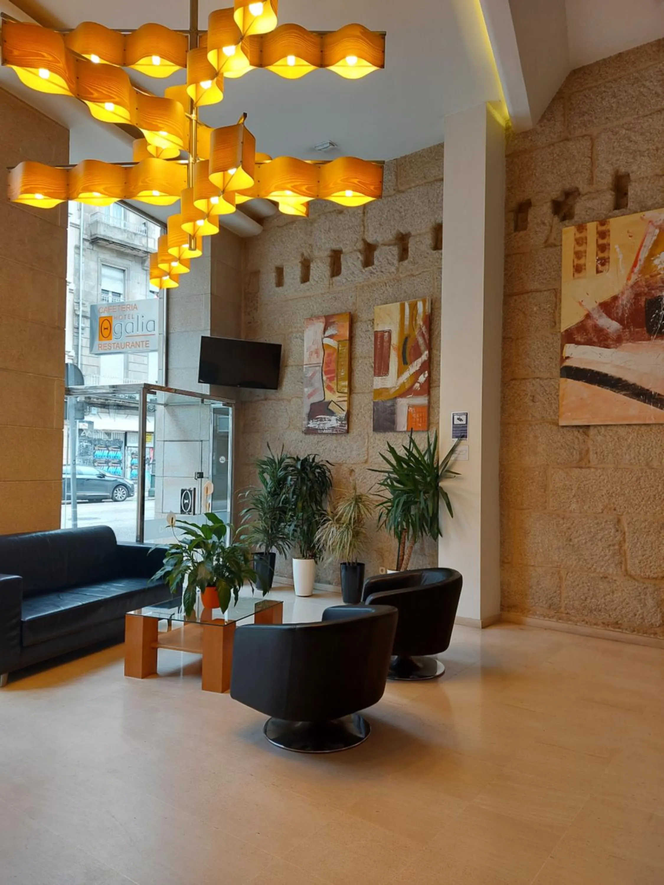 Property building in U Hotel Ogalia Vigo