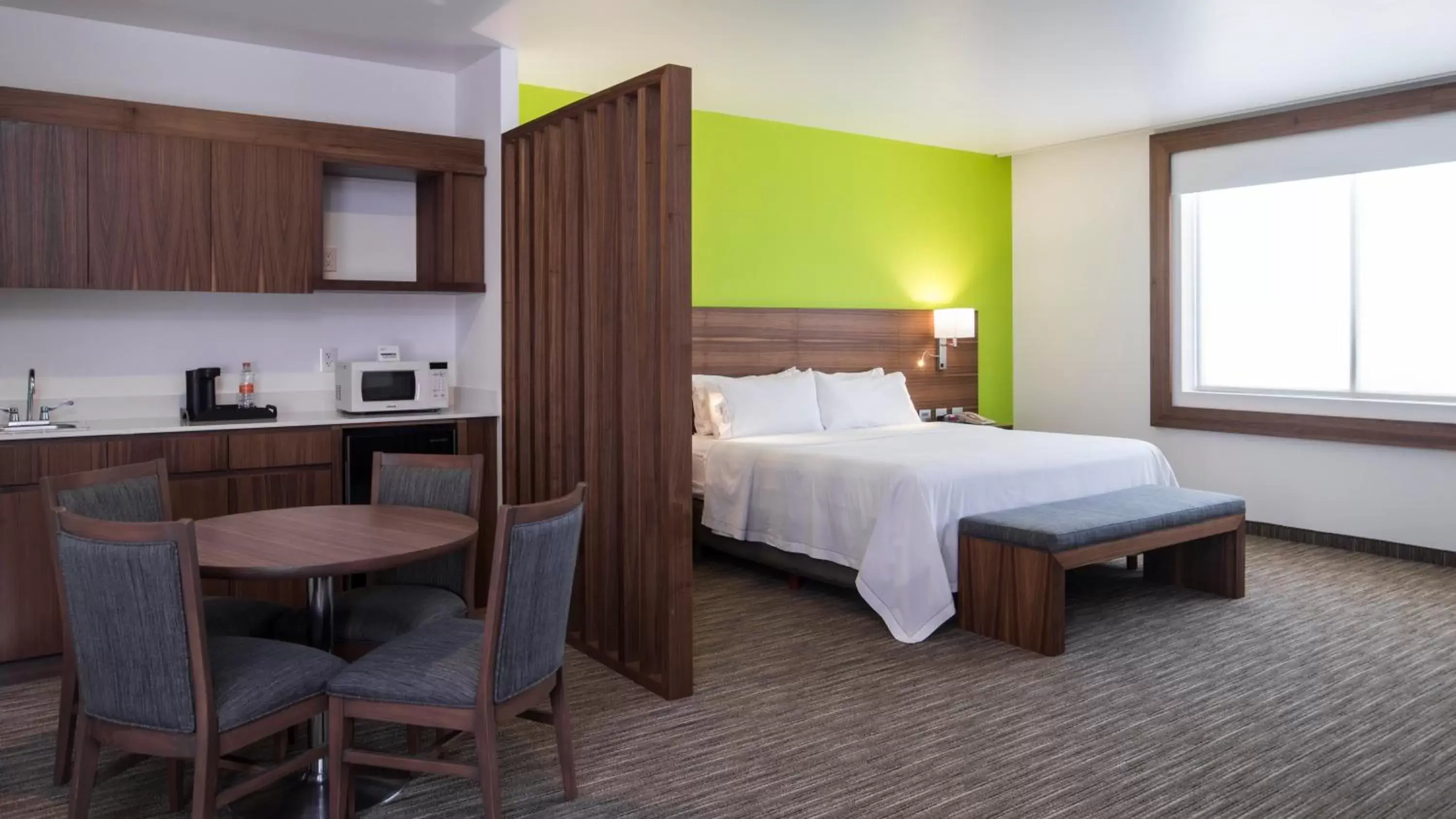 King Suite with Bath and Walk-In Shower in Holiday Inn Express Puebla, an IHG Hotel King Suite with Bath and Walk-In Shower in Holiday Inn Express Puebla, an IHG Hotel