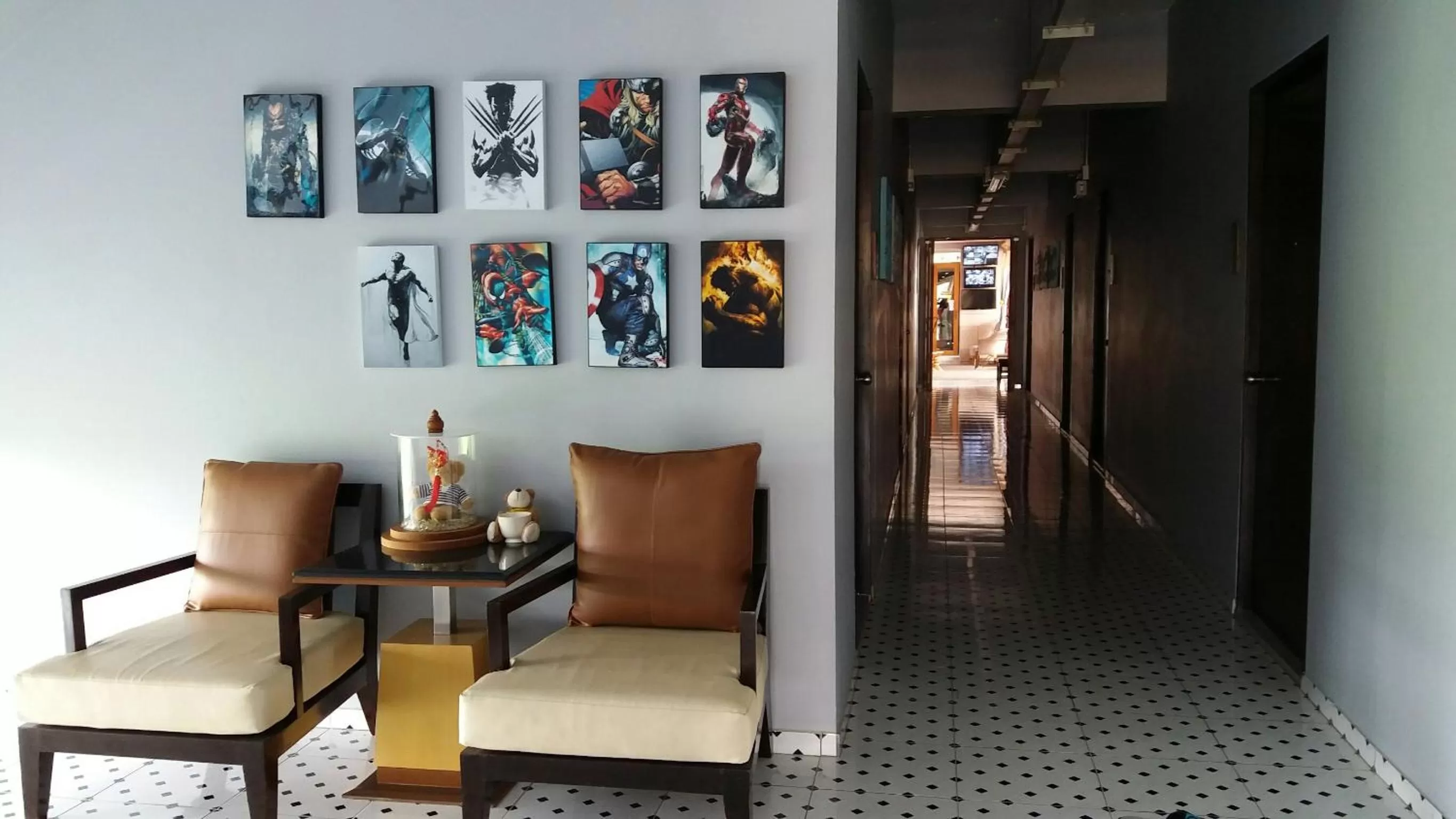 Lobby or reception in AA Resort Hotel