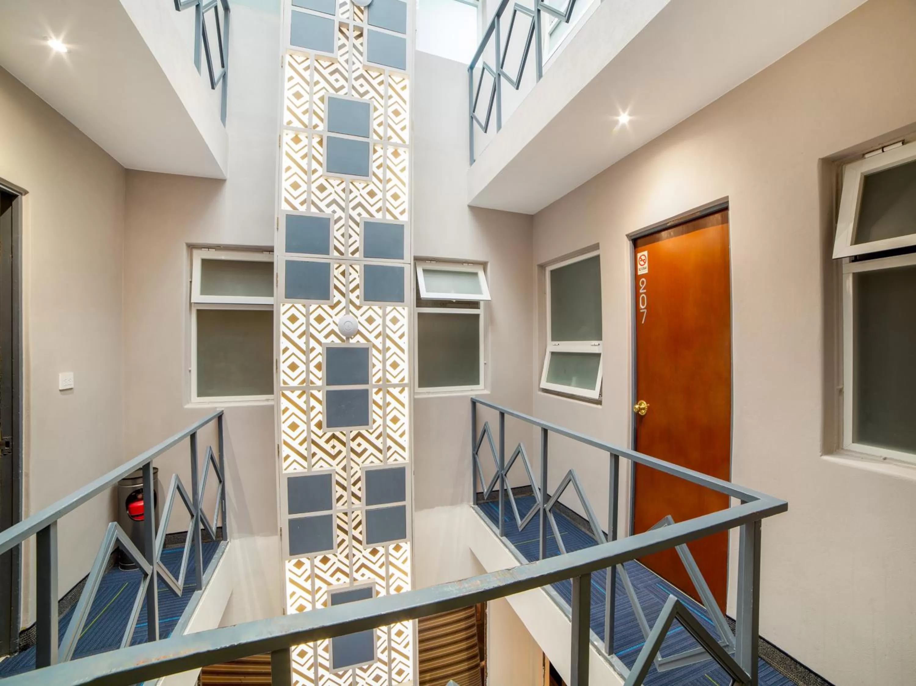 Lobby or reception in Hotel Monarca