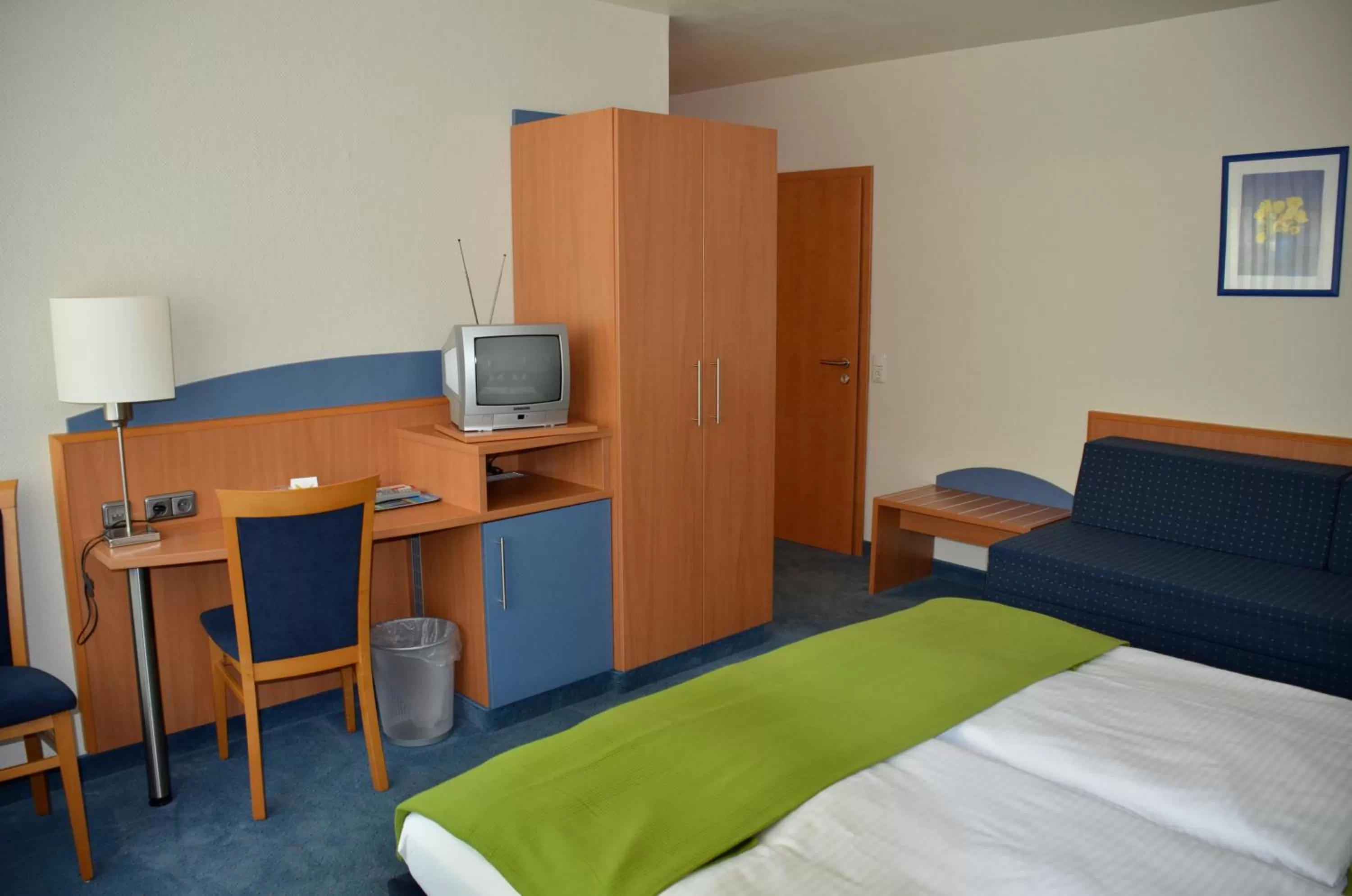 Seating area, Bed in Landhotel Sulzbacher Hof