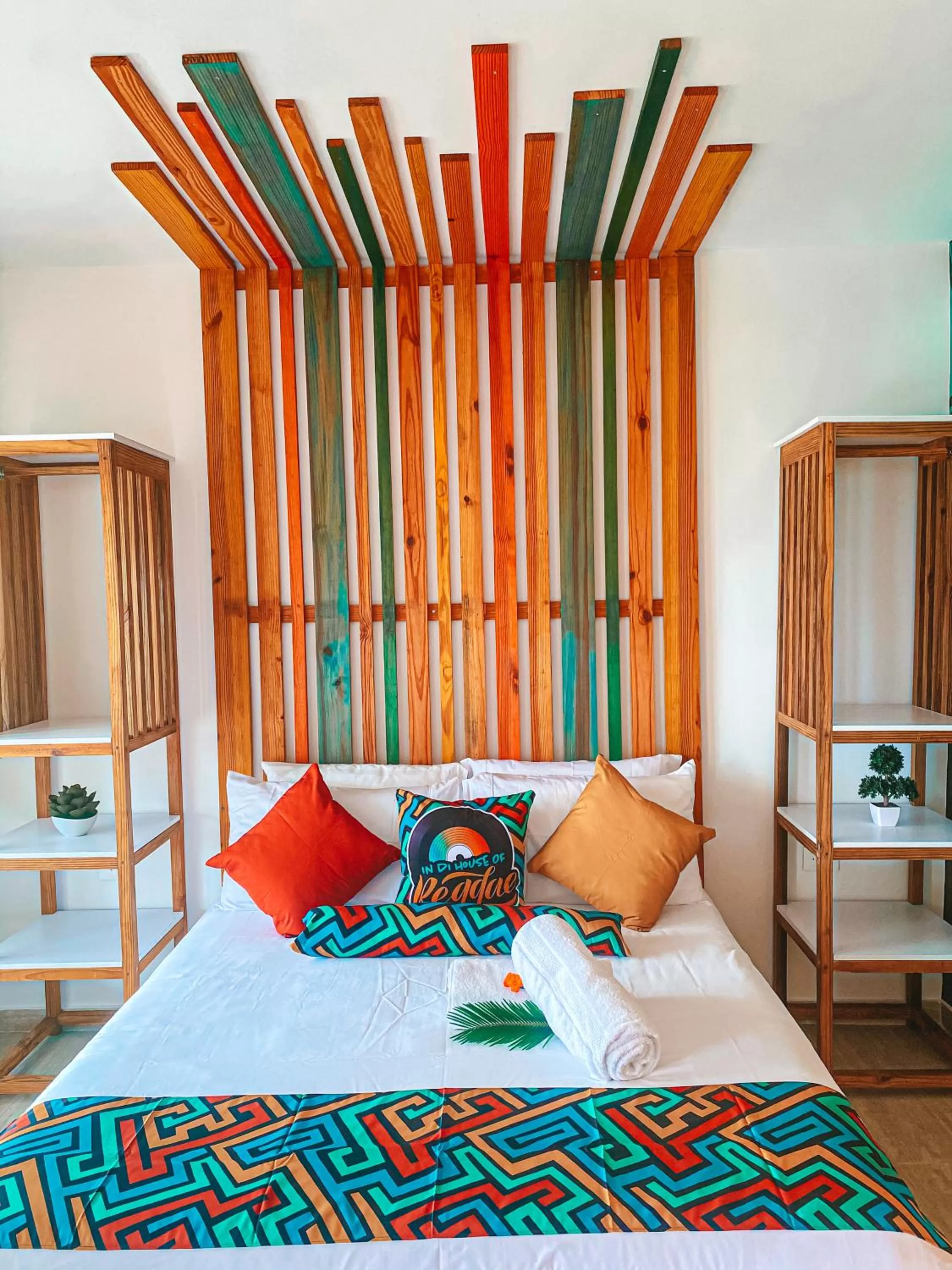 Bedroom, Bed in In Di House of Reggae Boutique