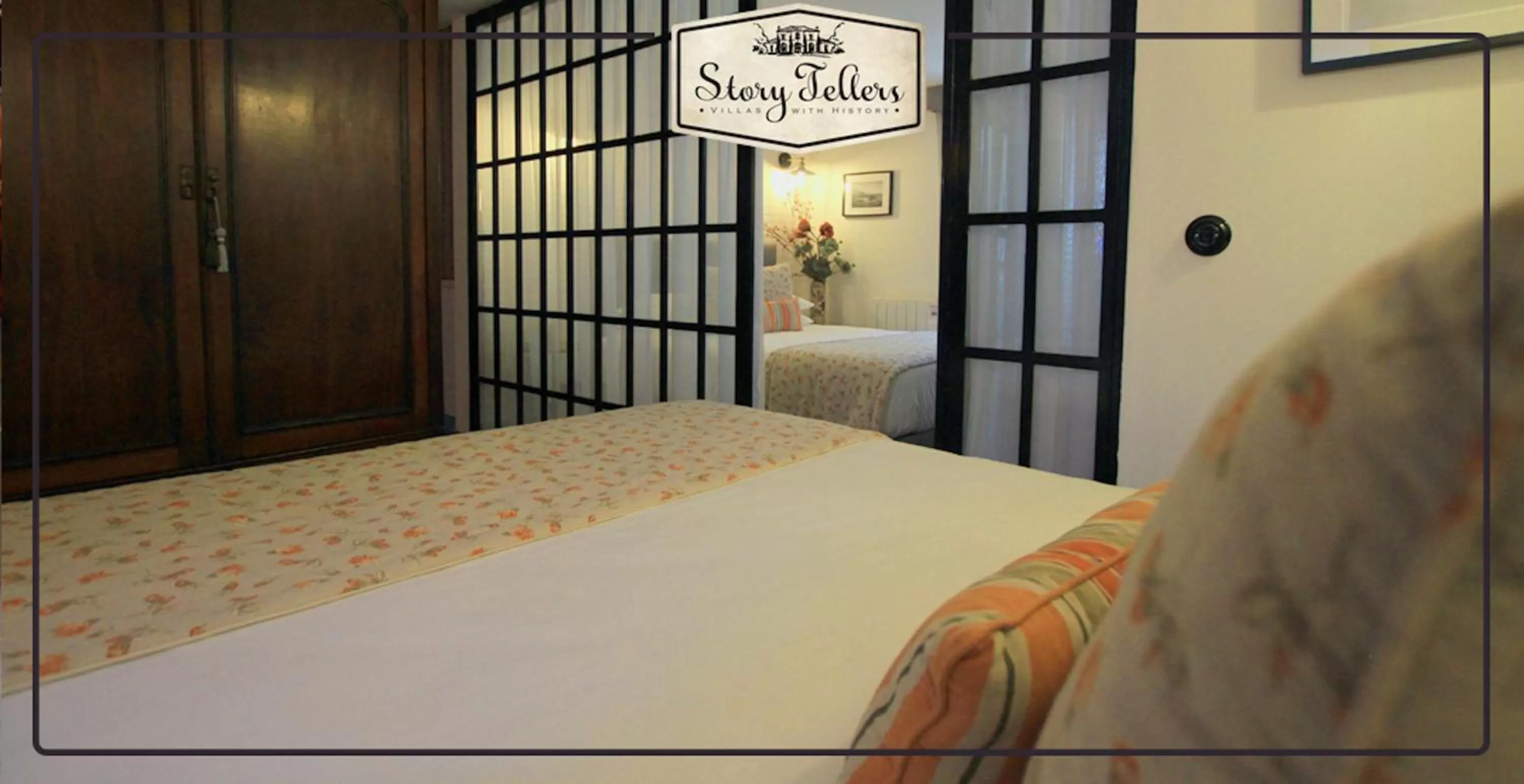 Bed in Storytellers Villas