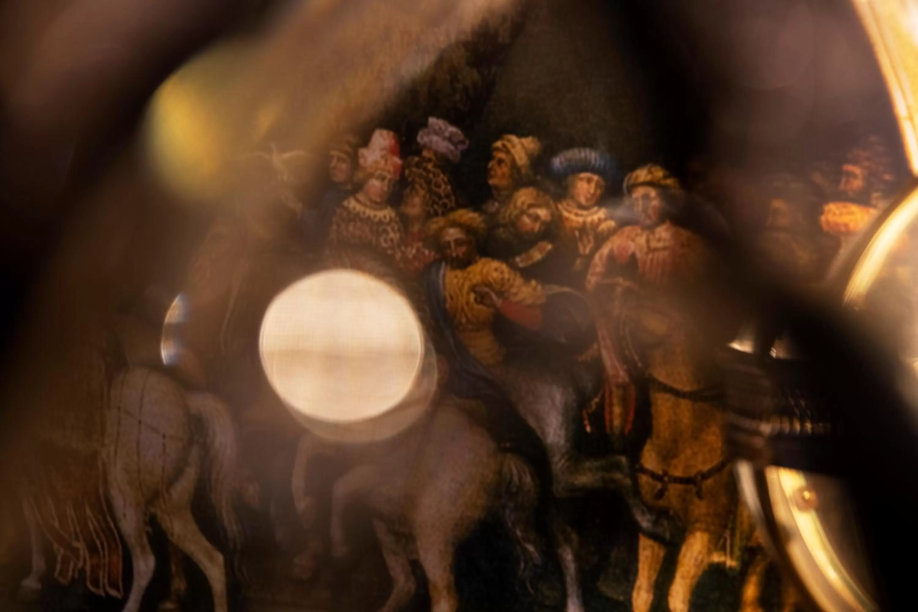 Decorative detail in Hôtel Vinci Due & Spa