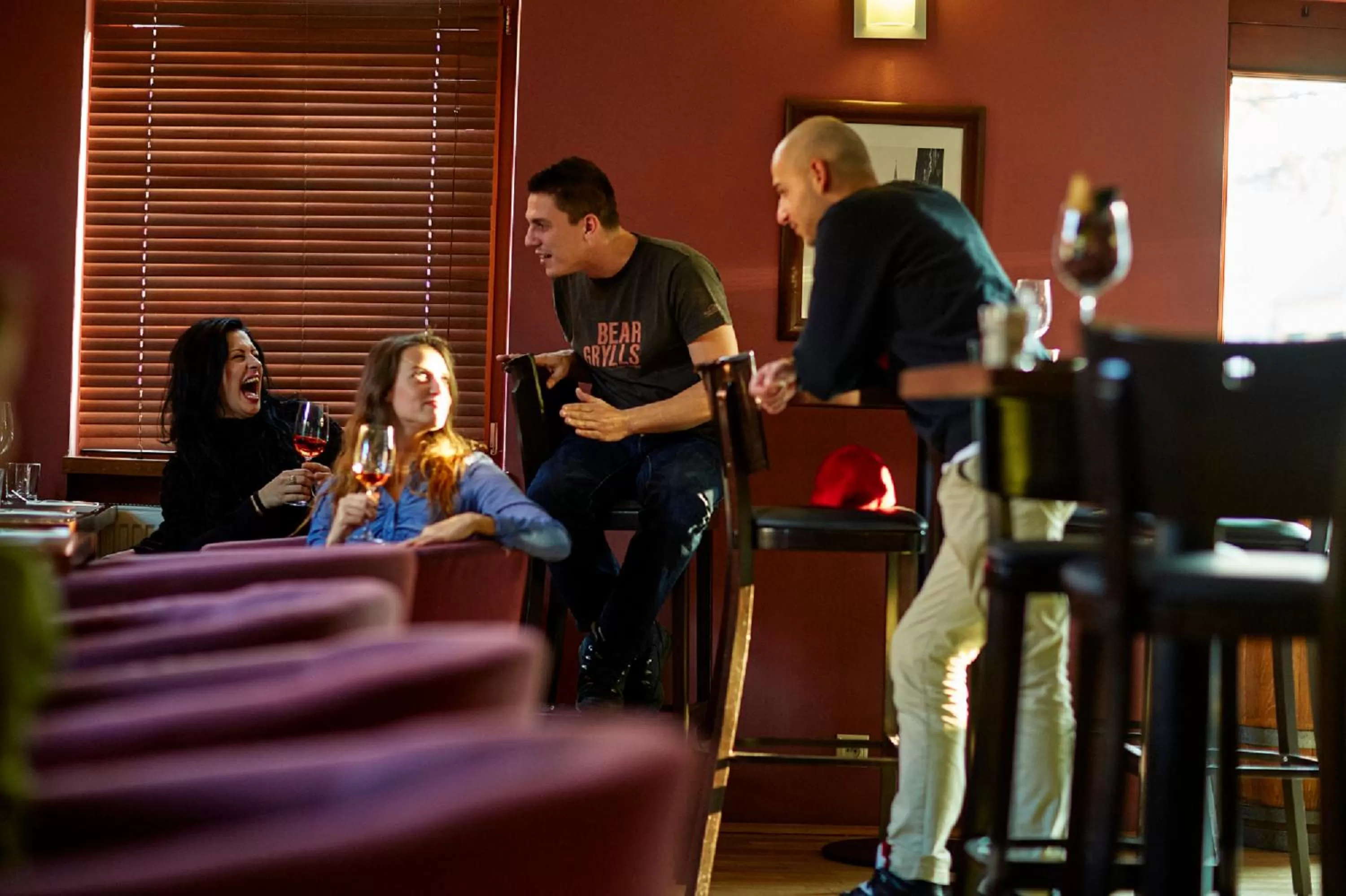 Lounge or bar in Pension & Restaurant PATRIOT Trnava