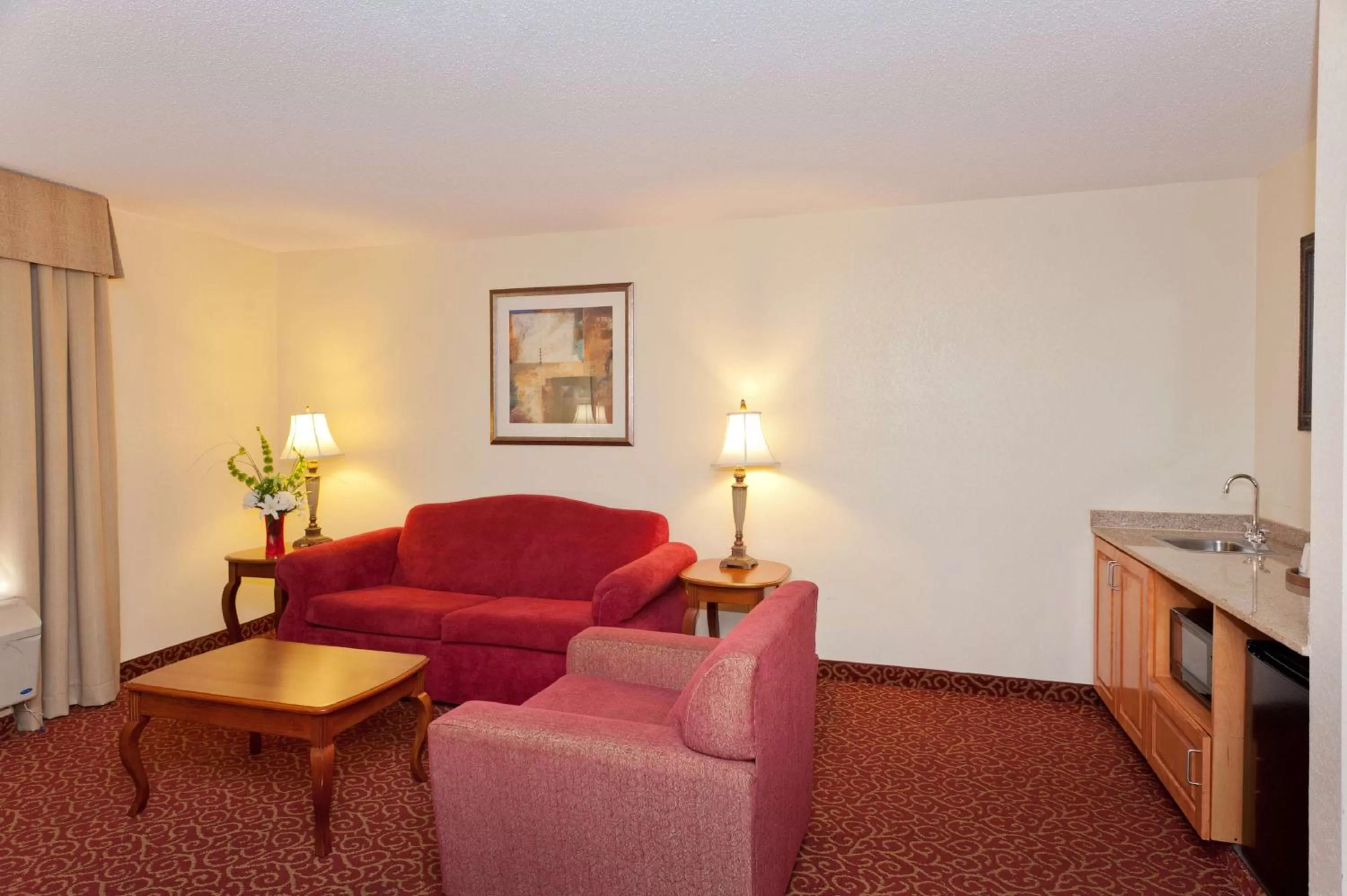 Living room in Hampton Inn & Suites McComb