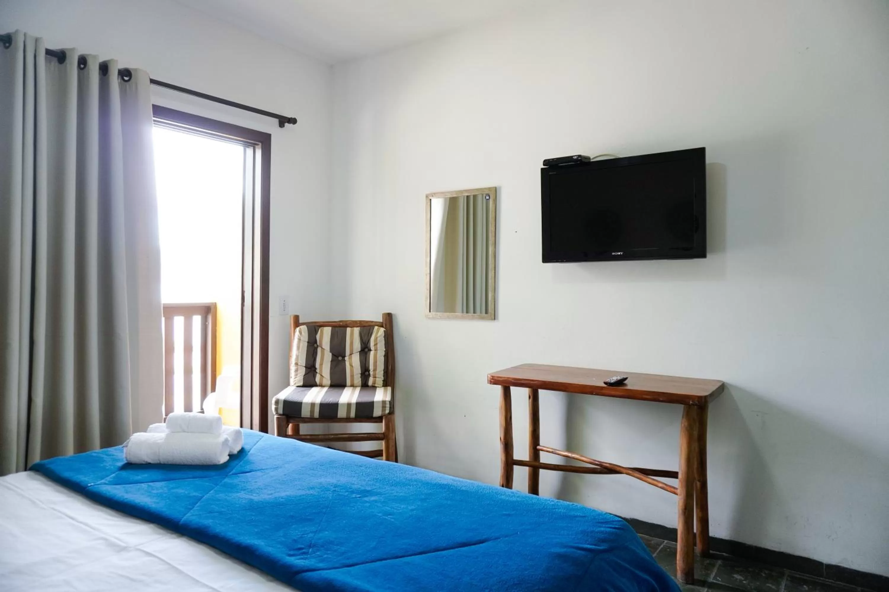 Bed in Pousada Dunasol Floripa