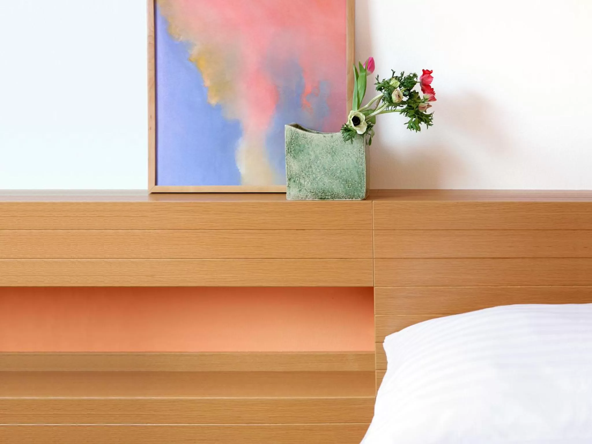 Bed in 1st Creatif Hotel Elephant