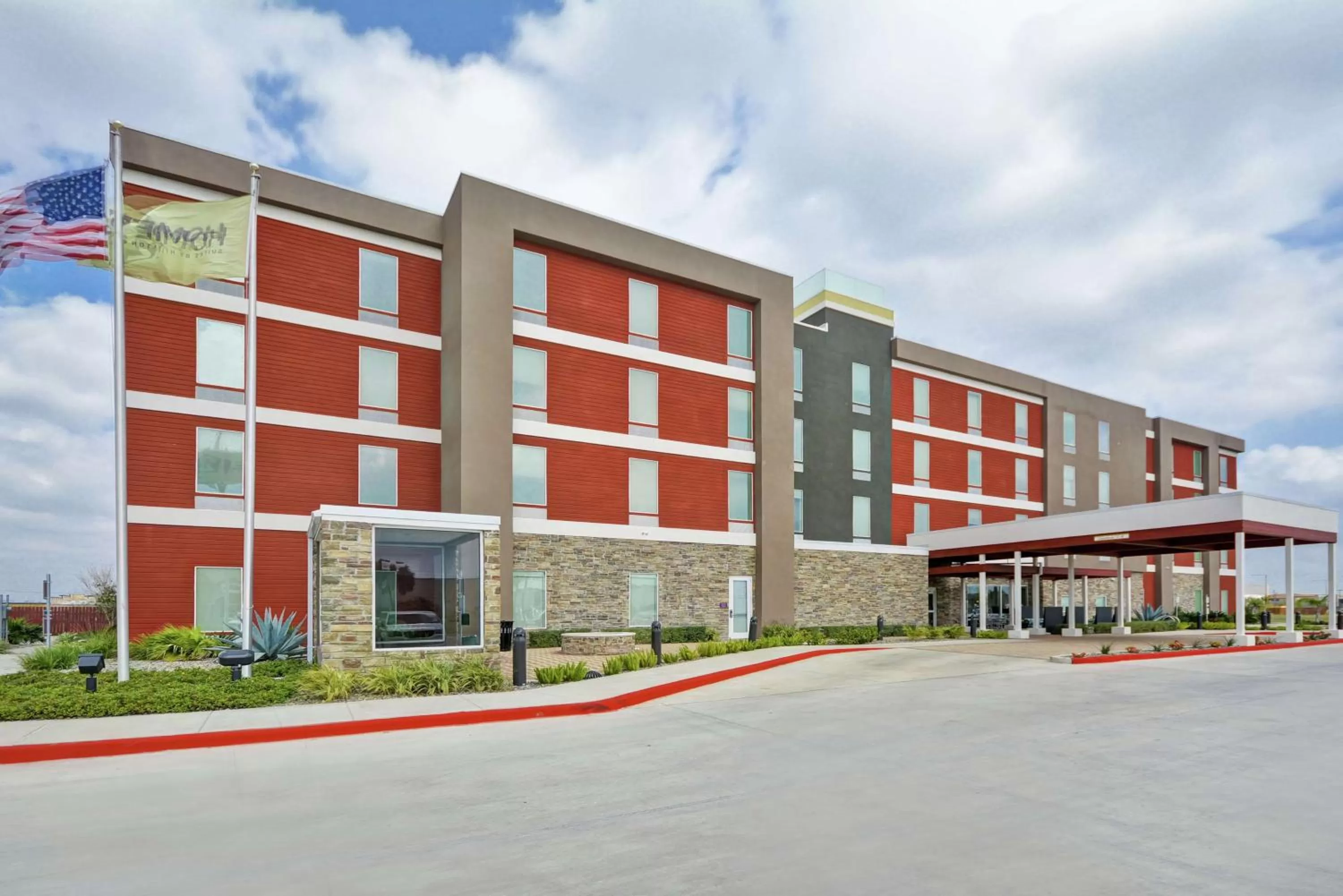 Property building in Home2 Suites by Hilton Brownsville
