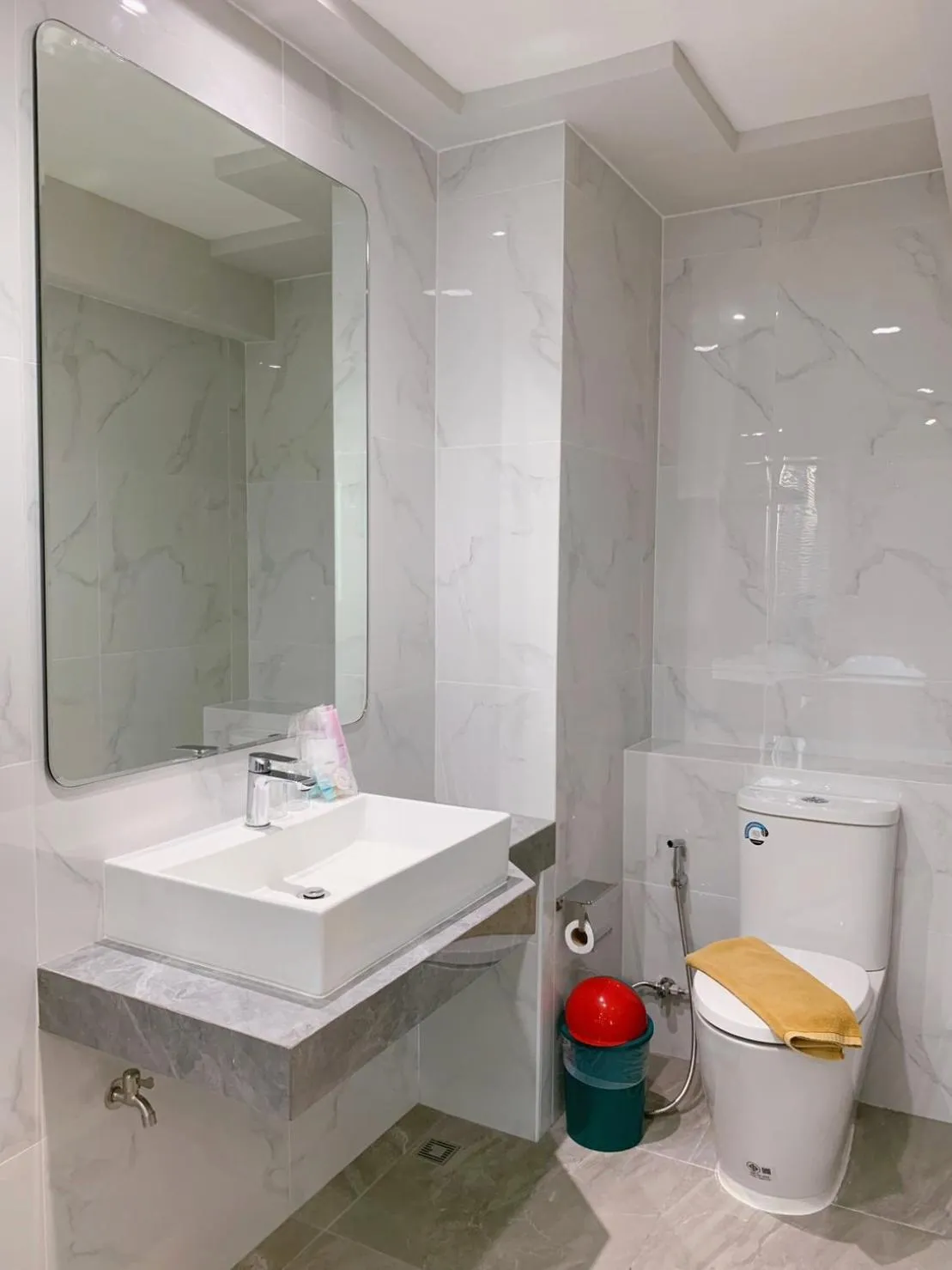 Bathroom in Miloft Sathorn Hotel - SHA Plus Certified