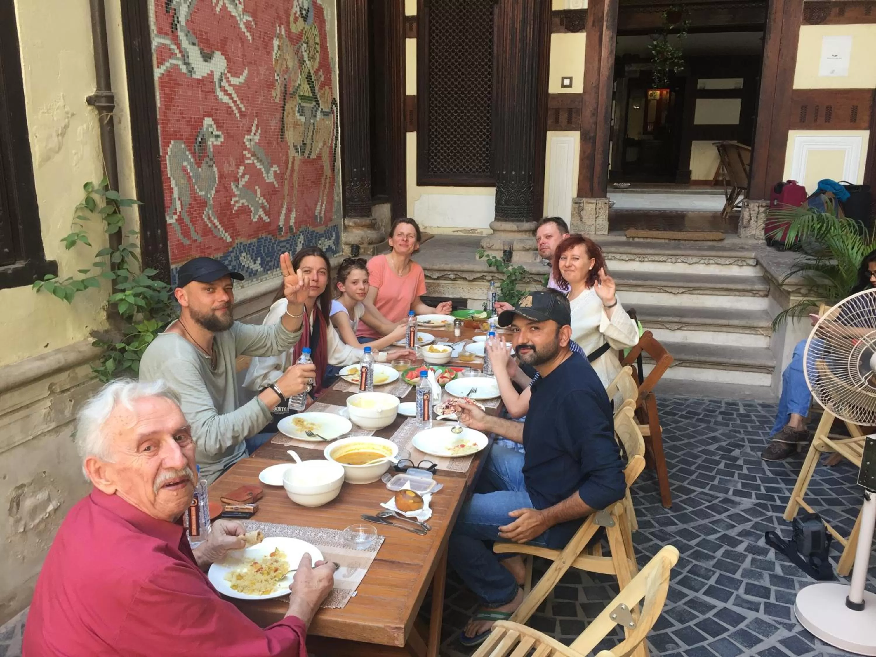 Staff in Deewanji Ni Haveli