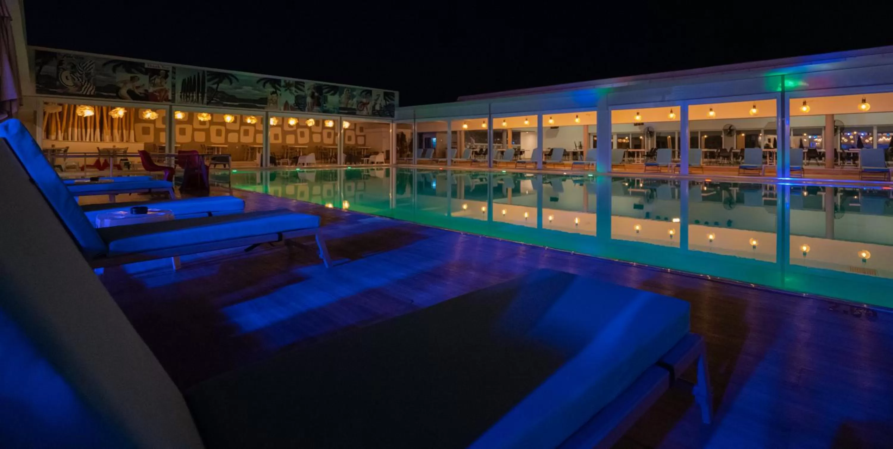 Swimming pool in Pantelidis Hotel & Spa