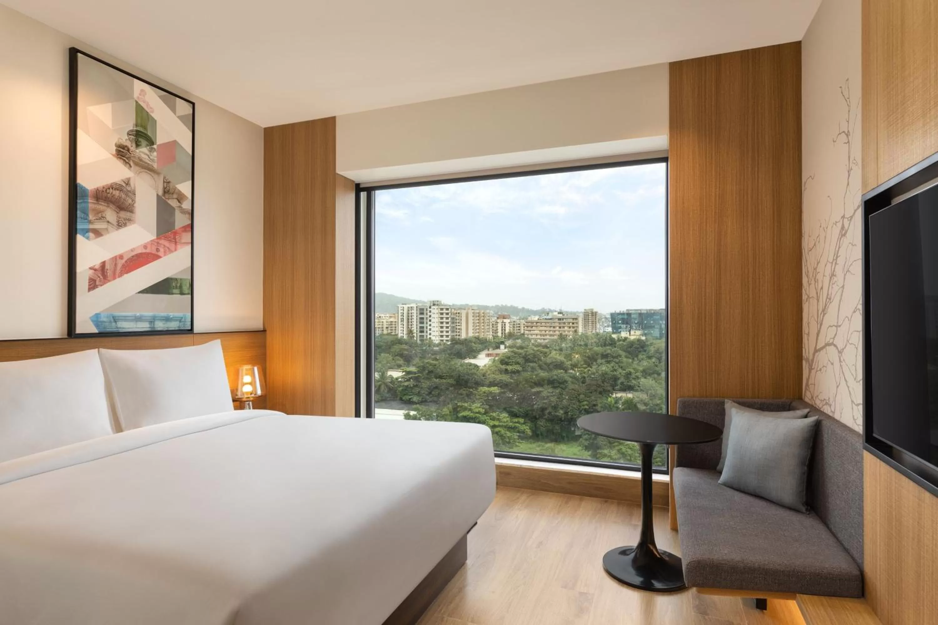 Photo of the whole room, Bed in Fairfield by Marriott Mumbai International Airport