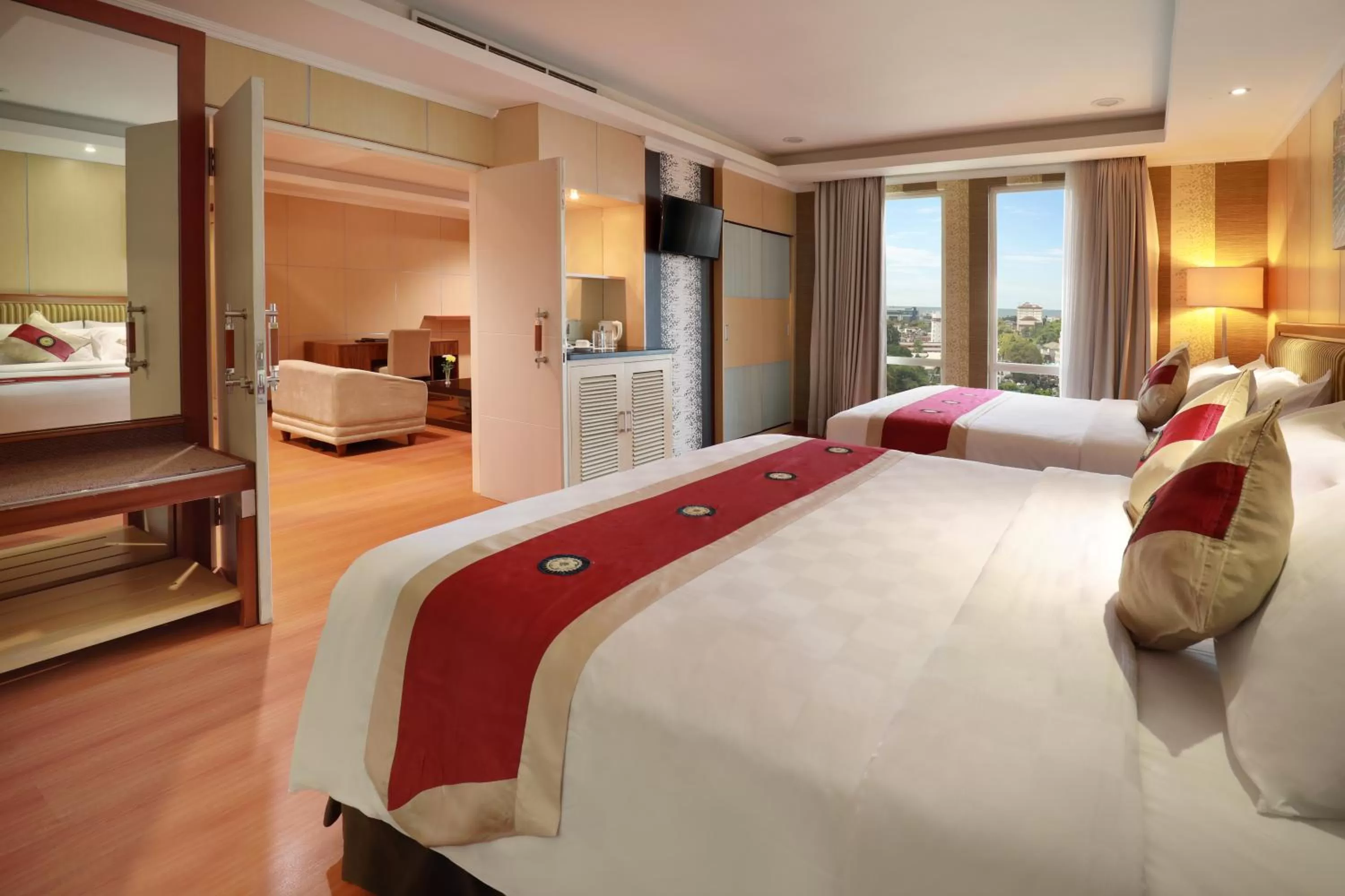 Photo of the whole room, Bed in Swiss-Belhotel Maleosan Manado